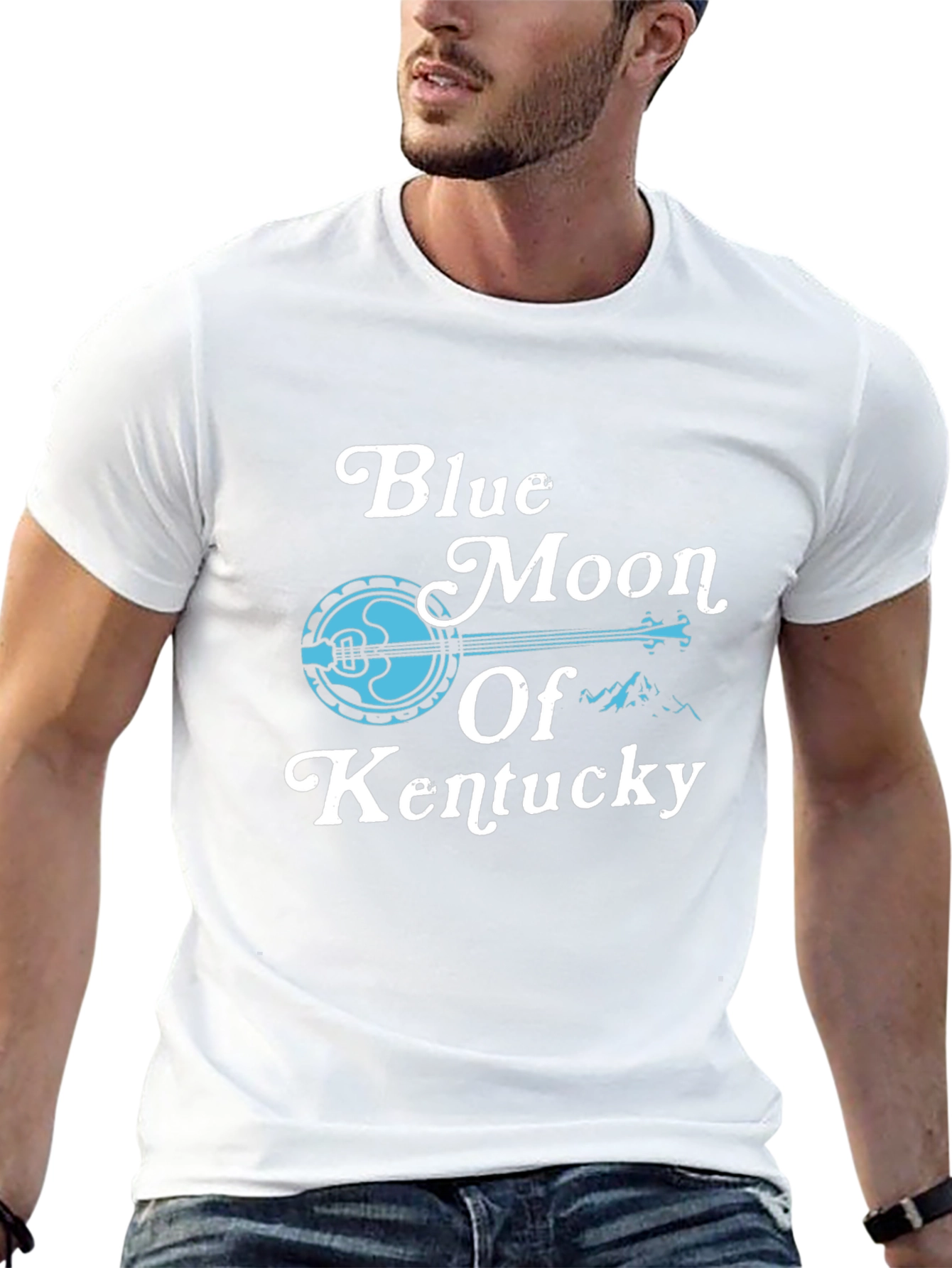 Blue Moon of Kentucky Graphic T-Shirt