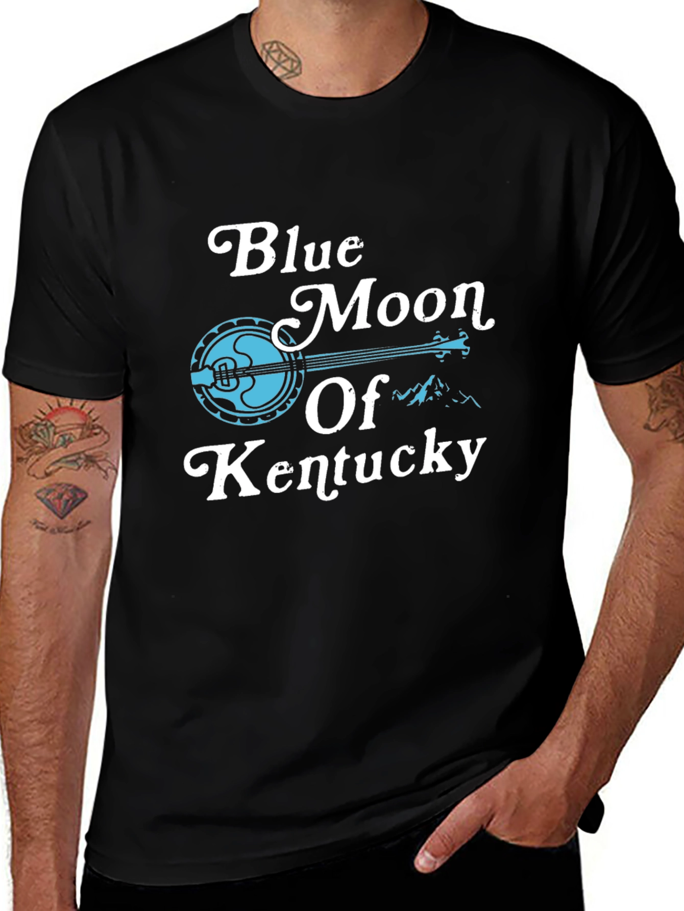 Blue Moon of Kentucky Graphic T-Shirt