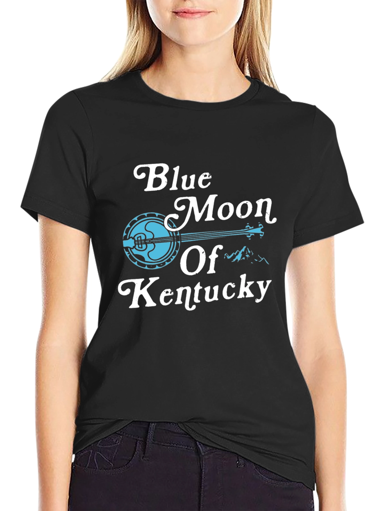 Blue Moon of Kentucky Graphic T-Shirt