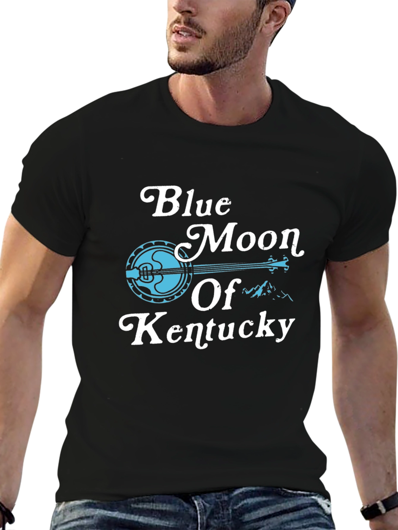 Blue Moon of Kentucky Graphic T-Shirt