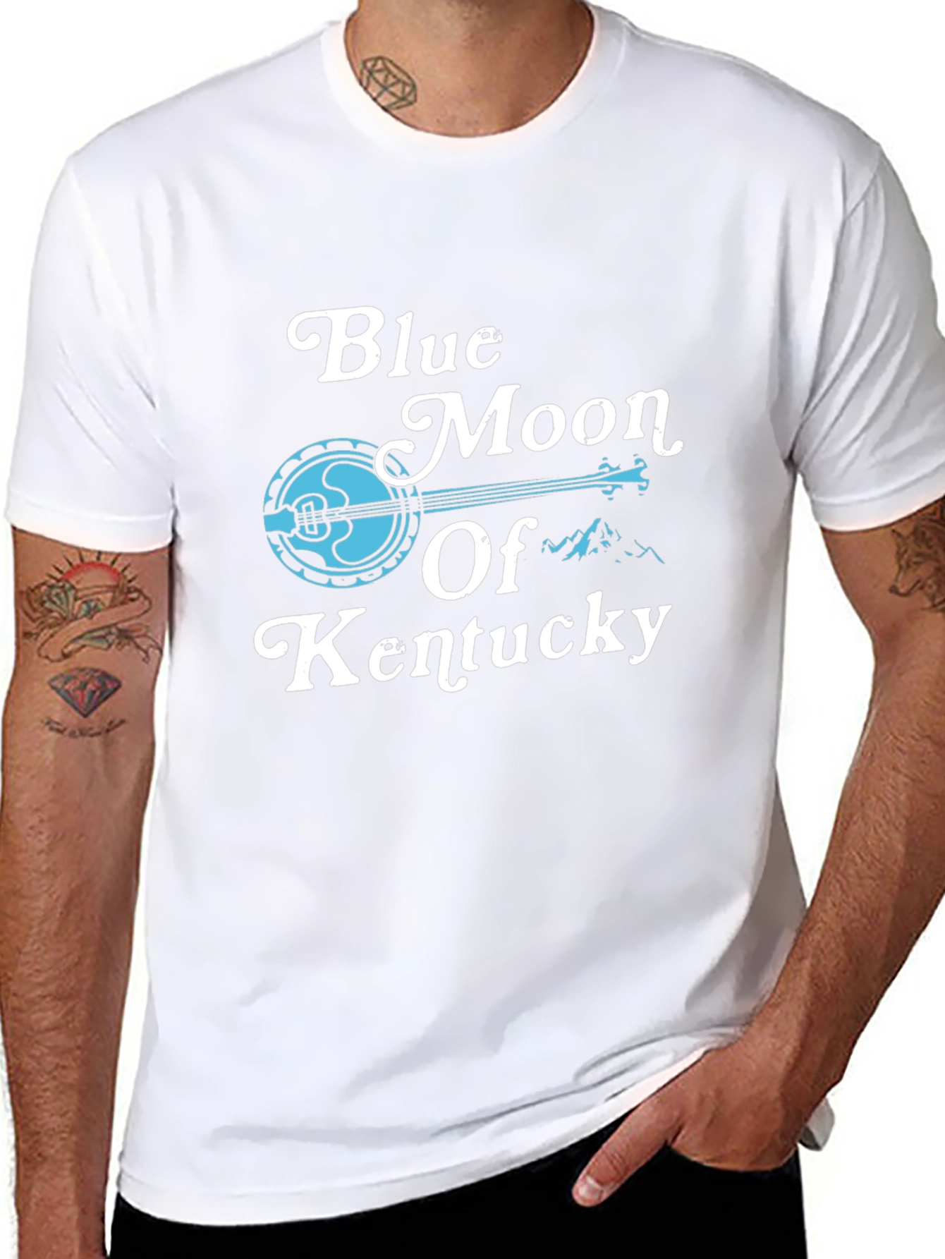 Blue Moon of Kentucky Graphic T-Shirt