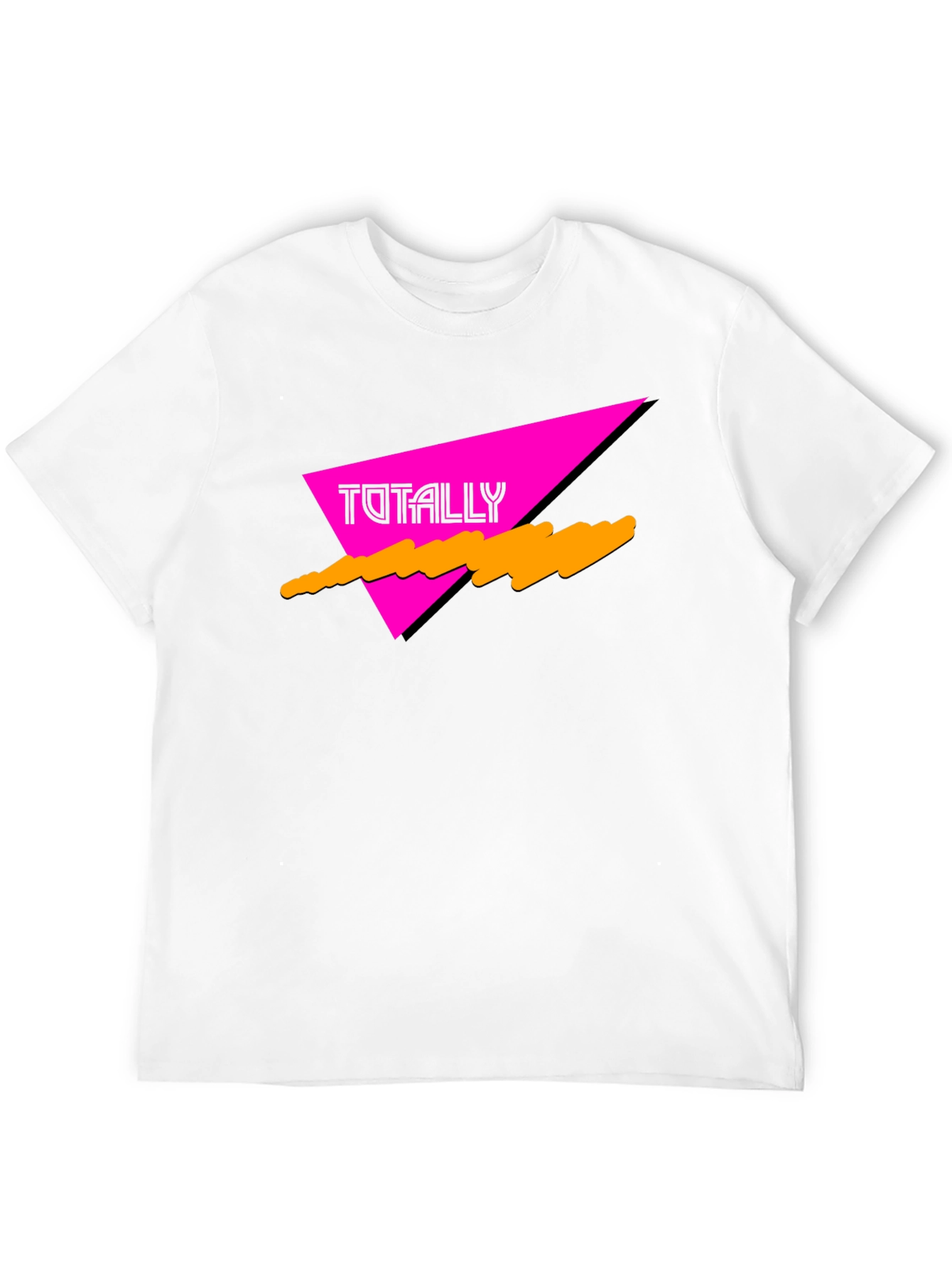 Totally 80s Retro Graphic Tee - Black