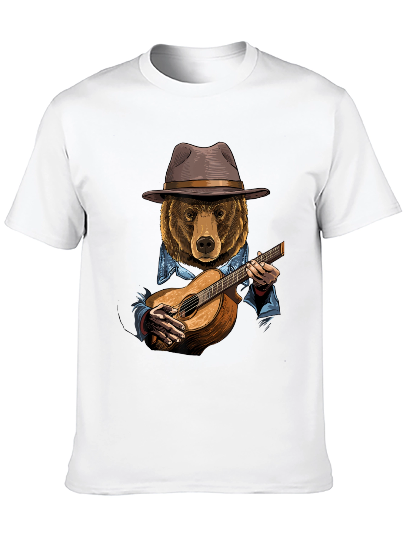 Bear Playing Guitar T-Shirt
