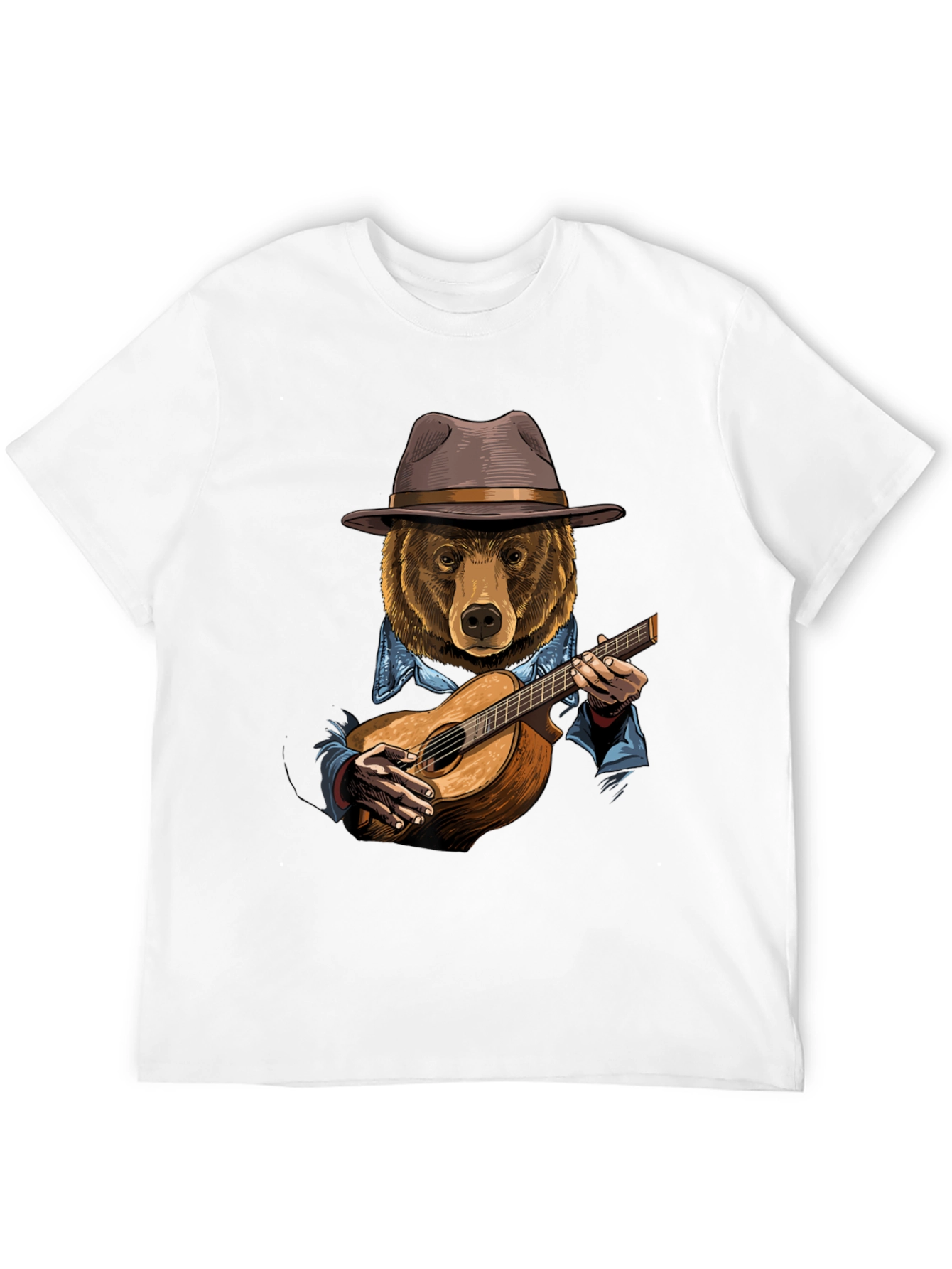 Bear Playing Guitar T-Shirt
