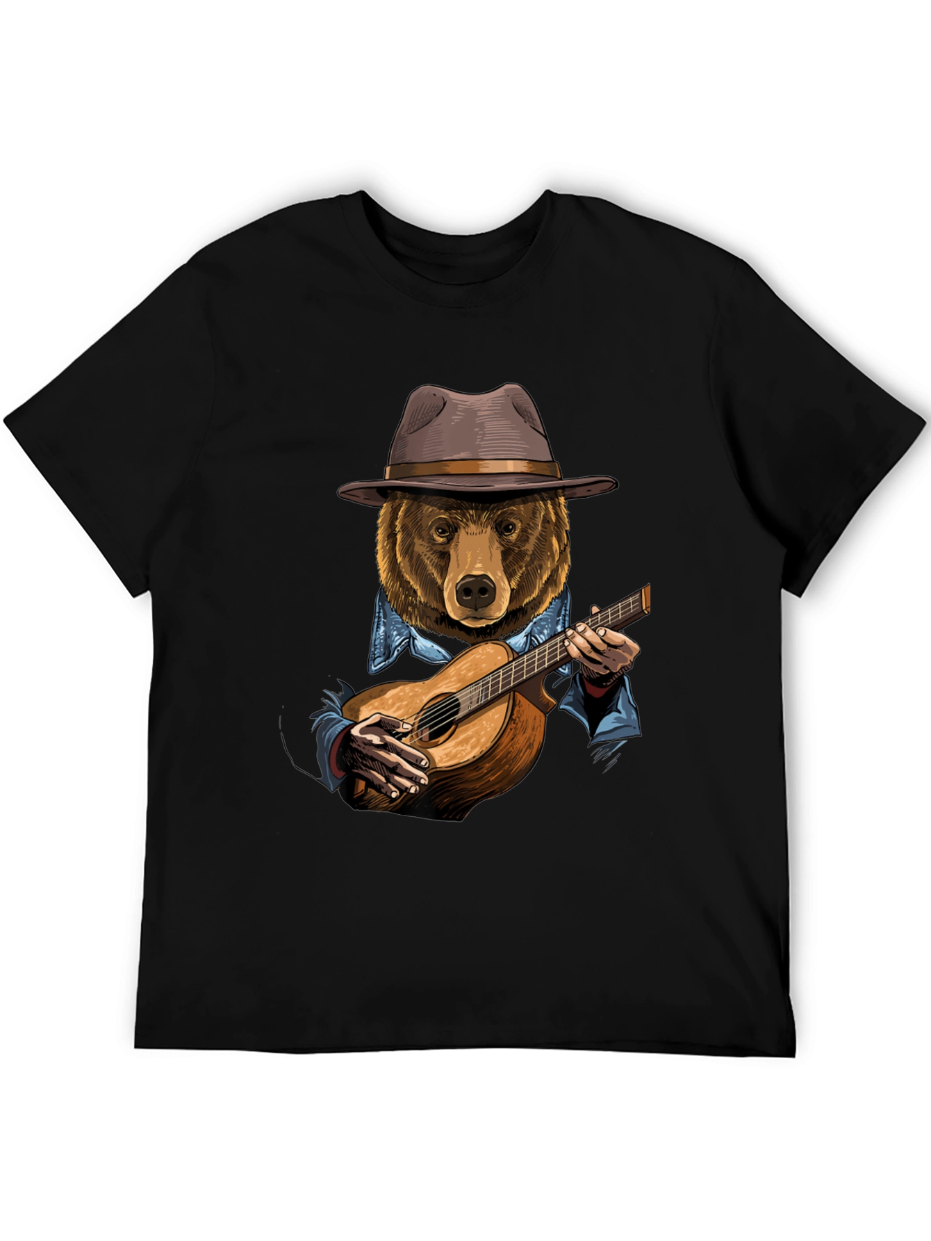 Bear Playing Guitar T-Shirt