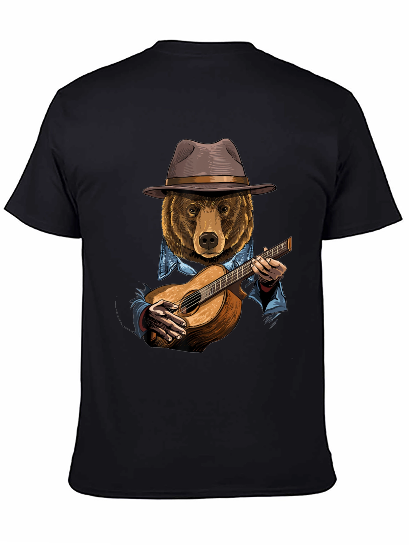 Bear Playing Guitar T-Shirt