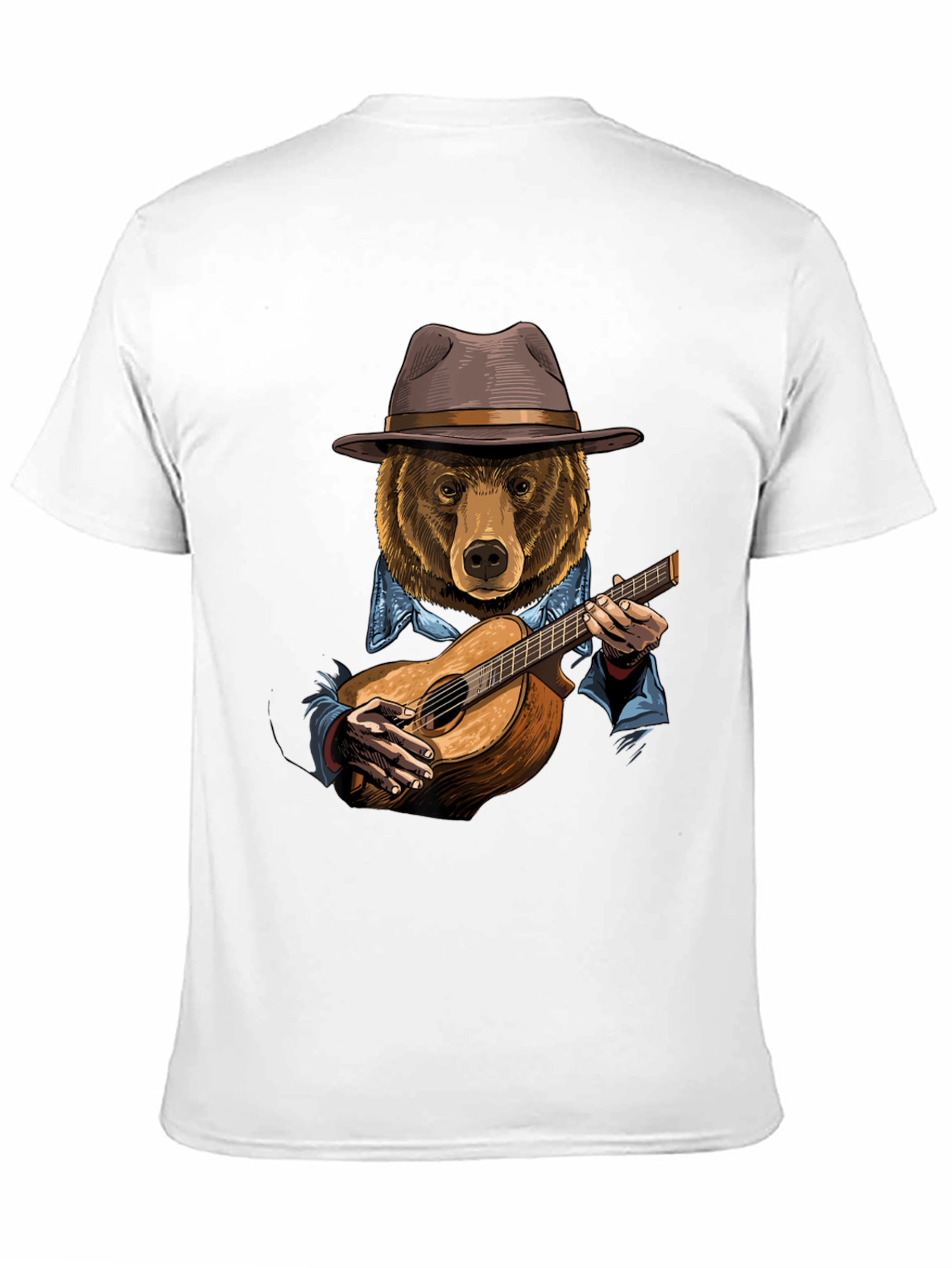 Bear Playing Guitar T-Shirt