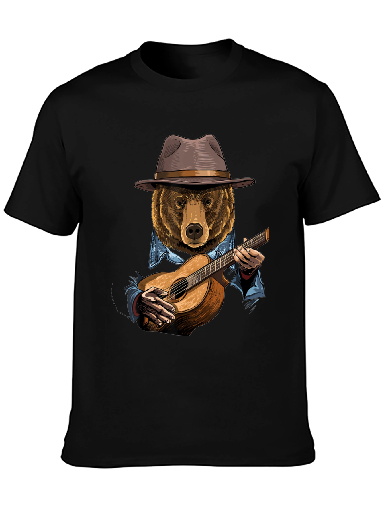 Bear Playing Guitar T-Shirt