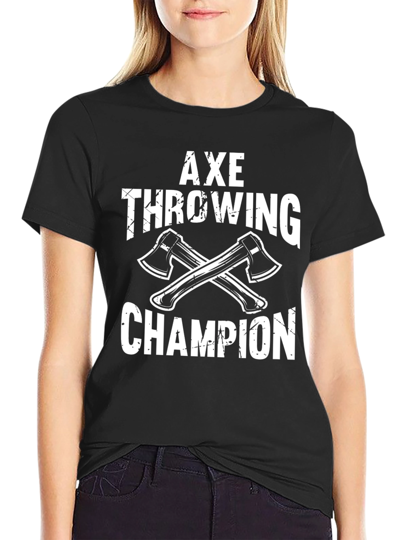 Axe Throwing Champion Graphic T-Shirt