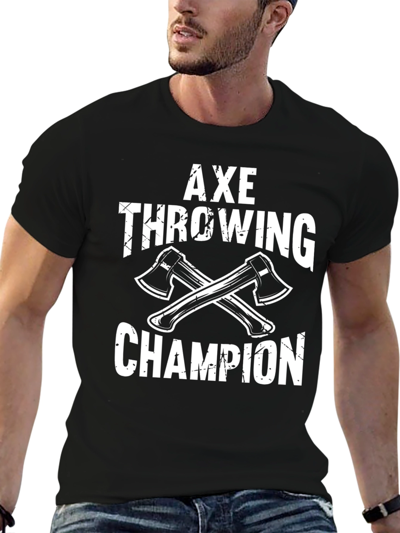 Axe Throwing Champion Graphic T-Shirt