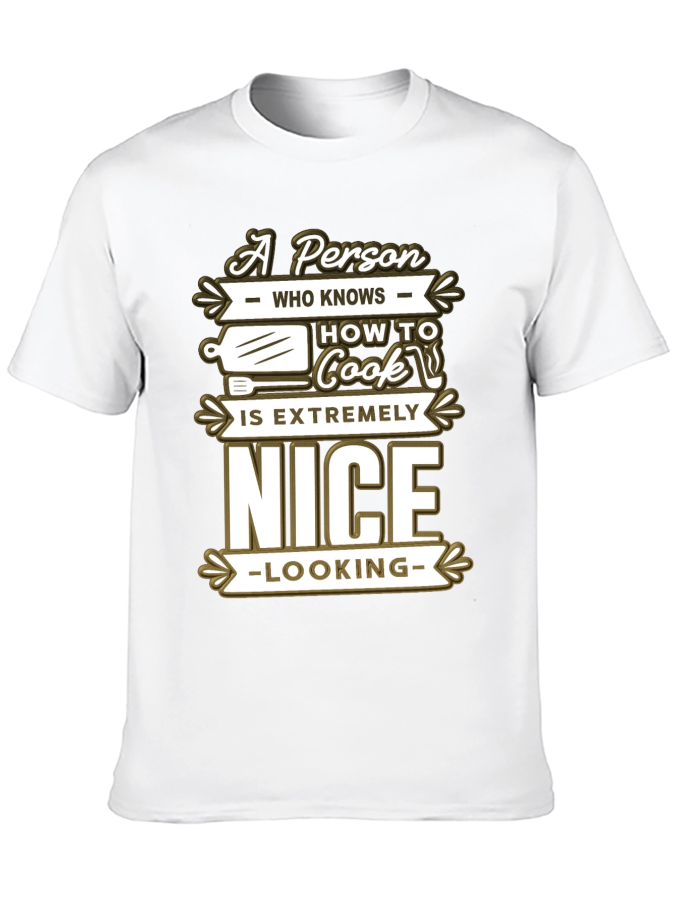 Funny Cooking Lover T-Shirt Nice Looking Chef Cook Gift