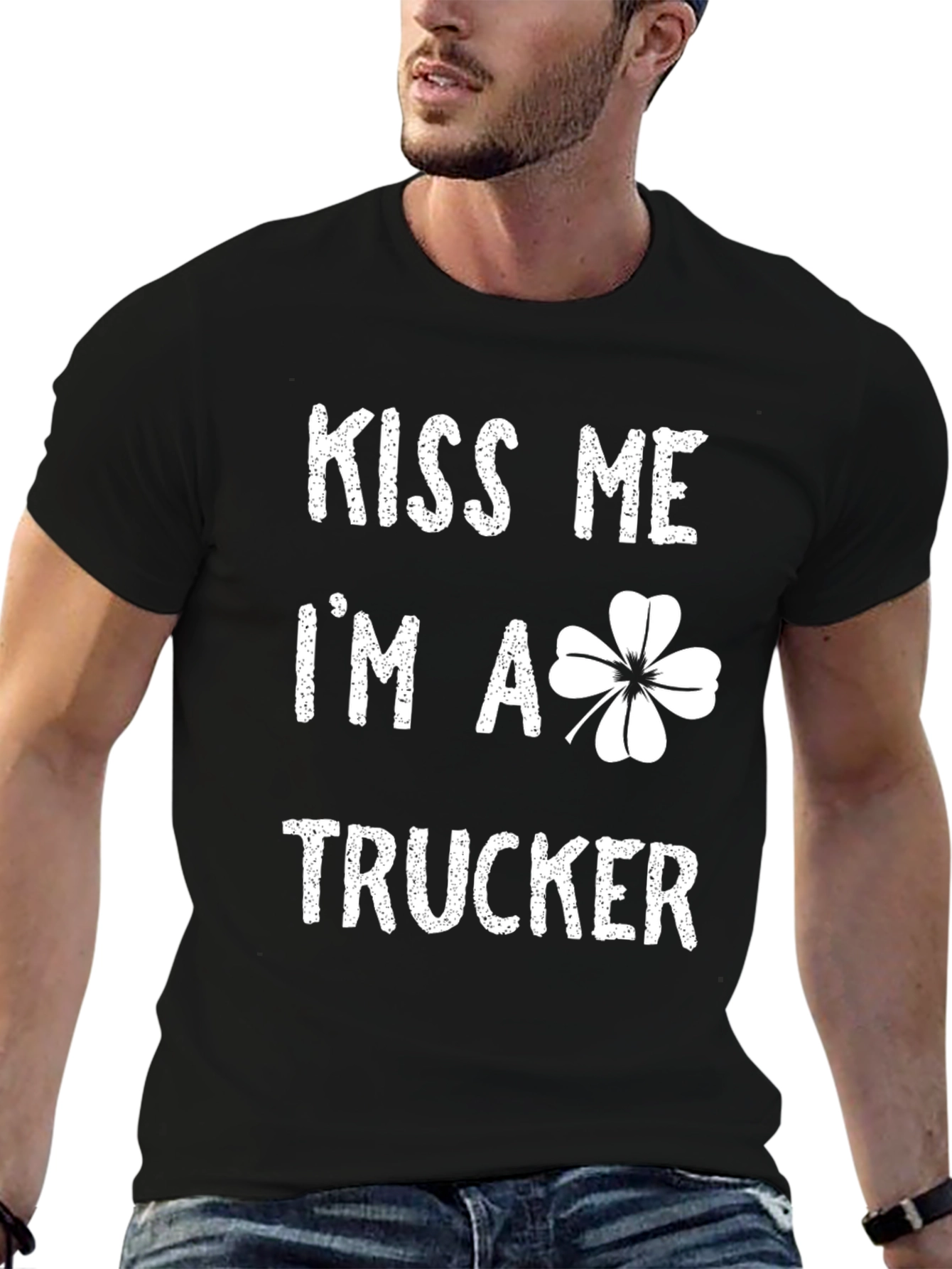 Kiss Me Im A Trucker T-Shirt