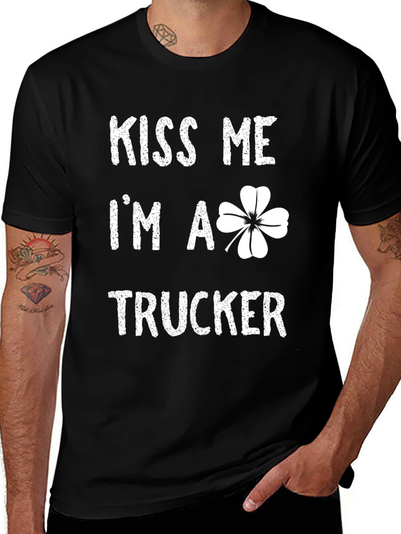 Kiss Me Im A Trucker T-Shirt
