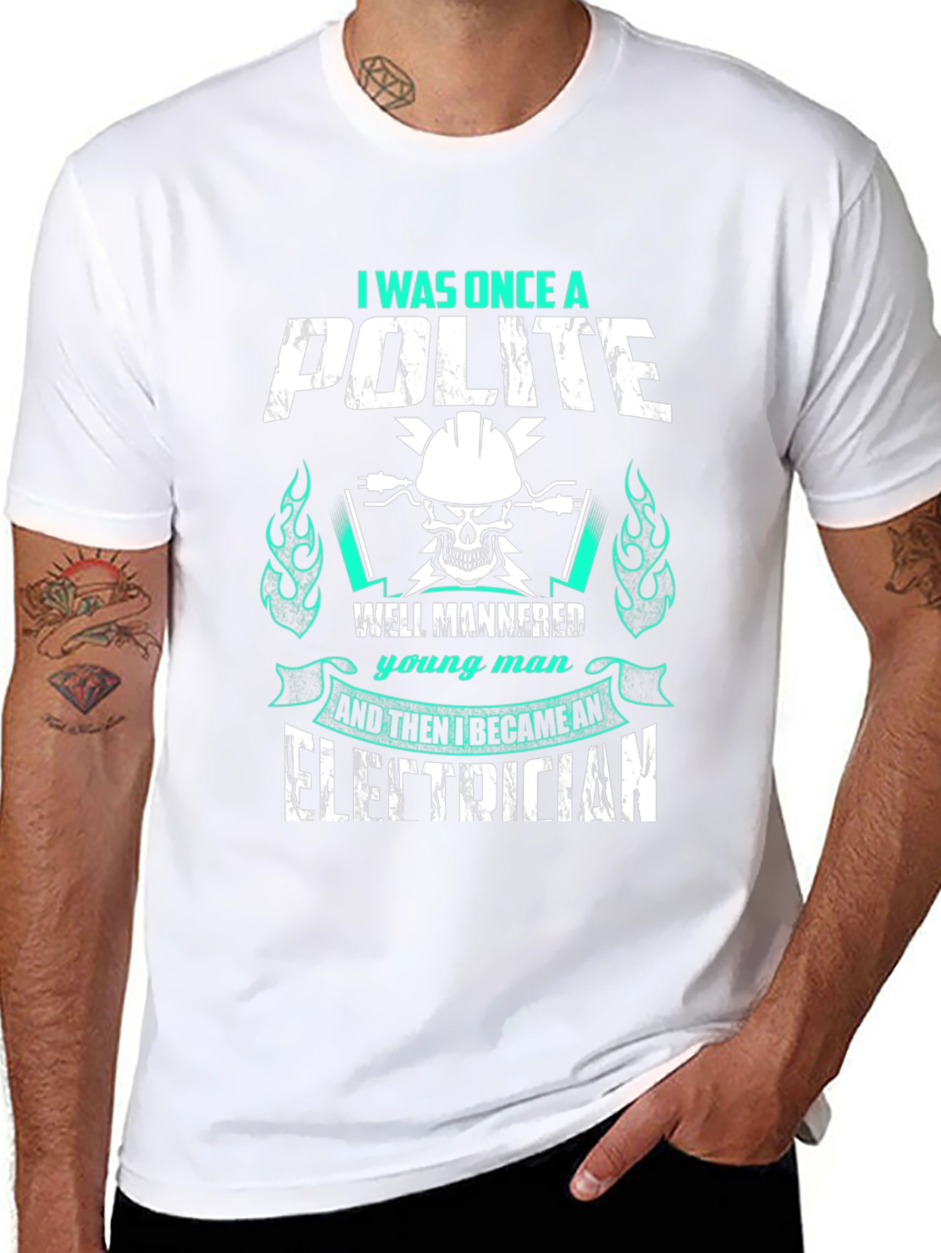 I Was Once A Polite Electrician T-Shirt