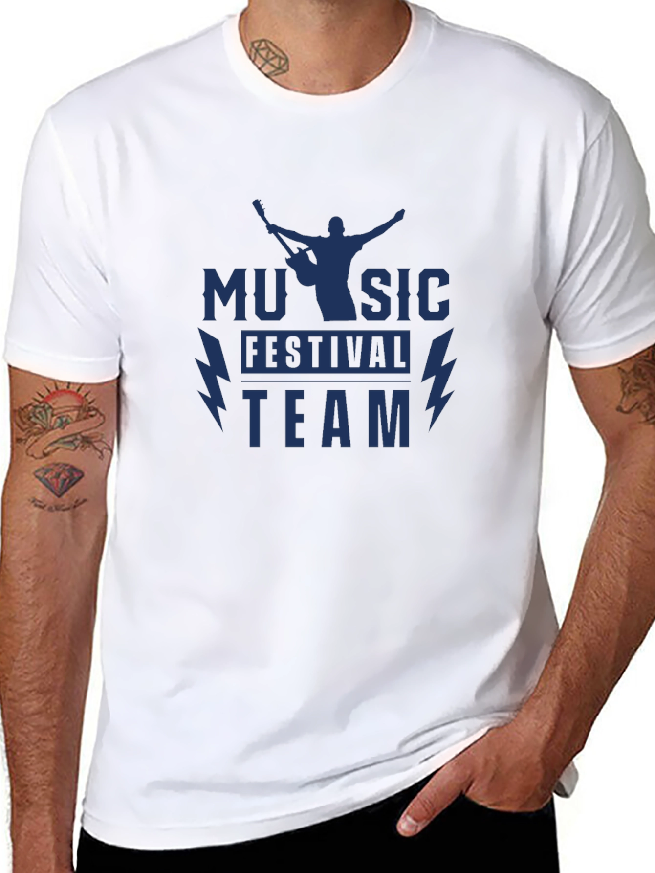 Music Festival Team T-Shirt - Soft Cotton Tee