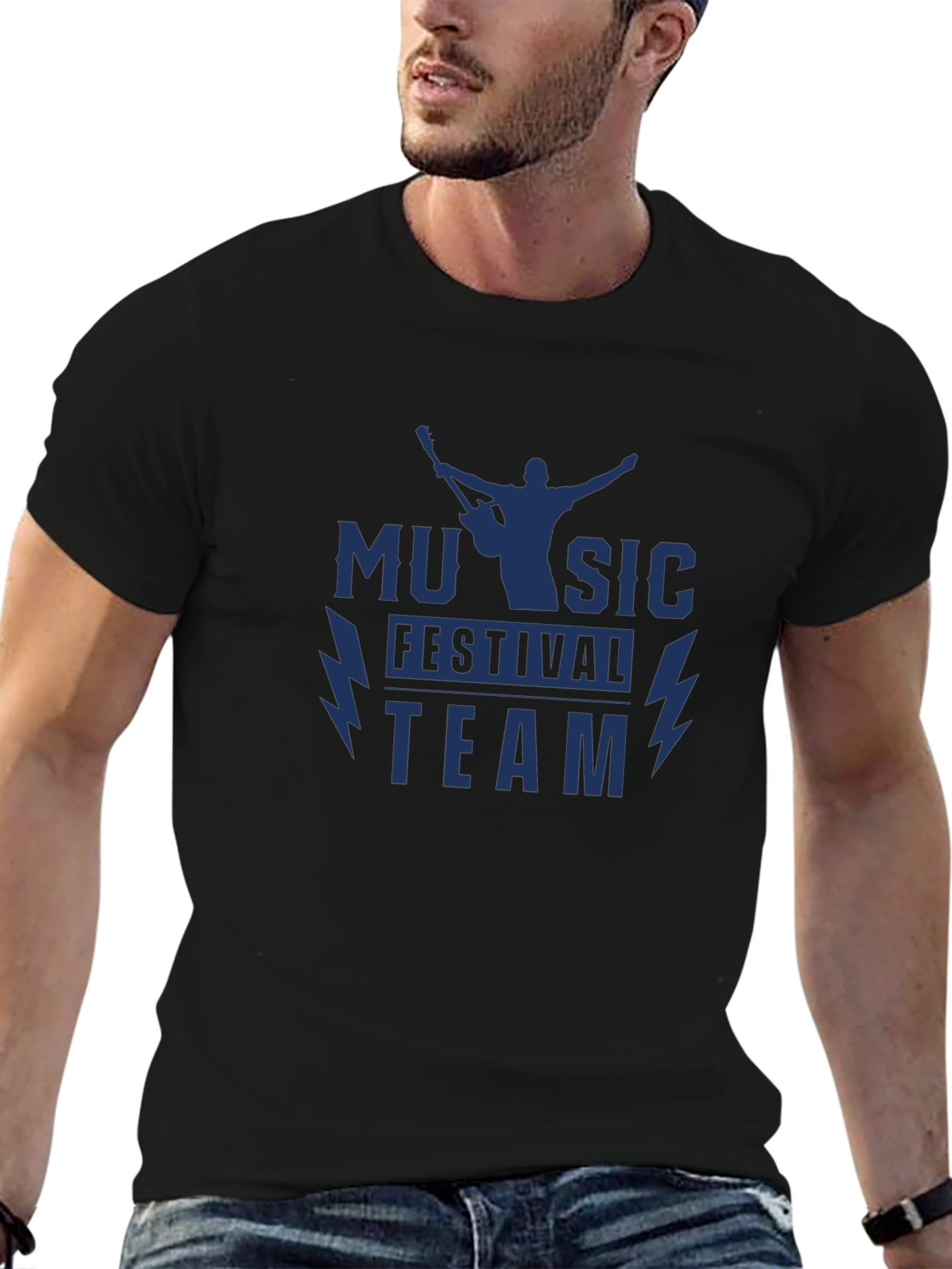 Music Festival Team T-Shirt - Soft Cotton Tee