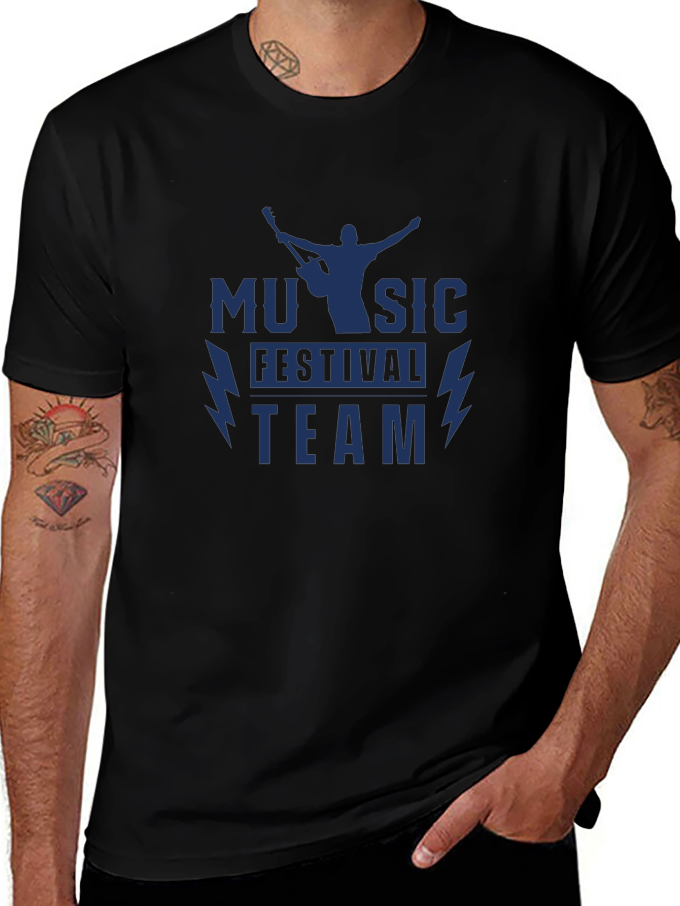 Music Festival Team T-Shirt - Soft Cotton Tee