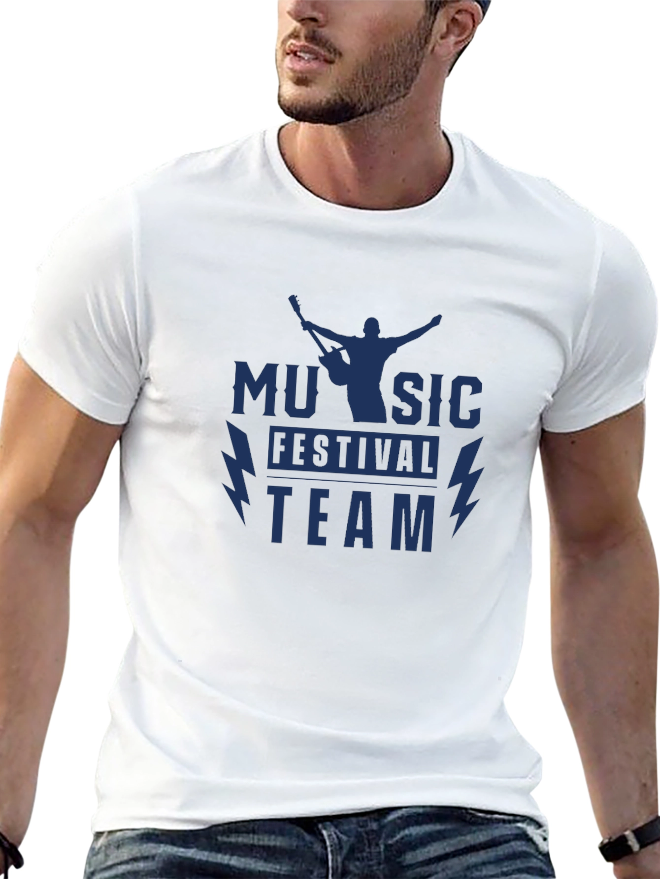 Music Festival Team T-Shirt - Soft Cotton Tee