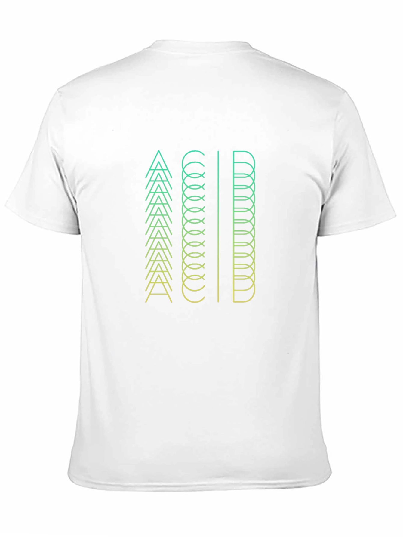 Acid Graphic Tee - Modern Line Art
