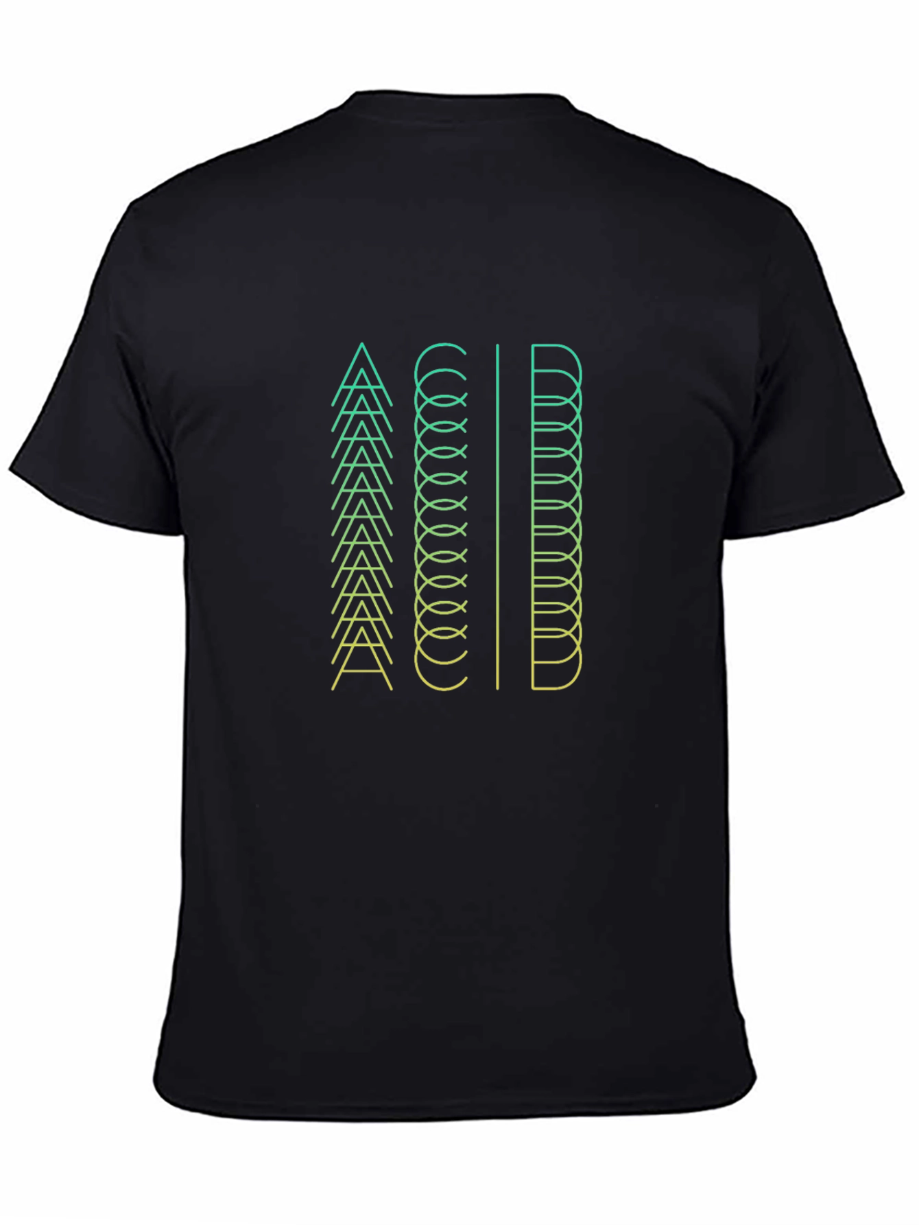 Acid Graphic Tee - Modern Line Art