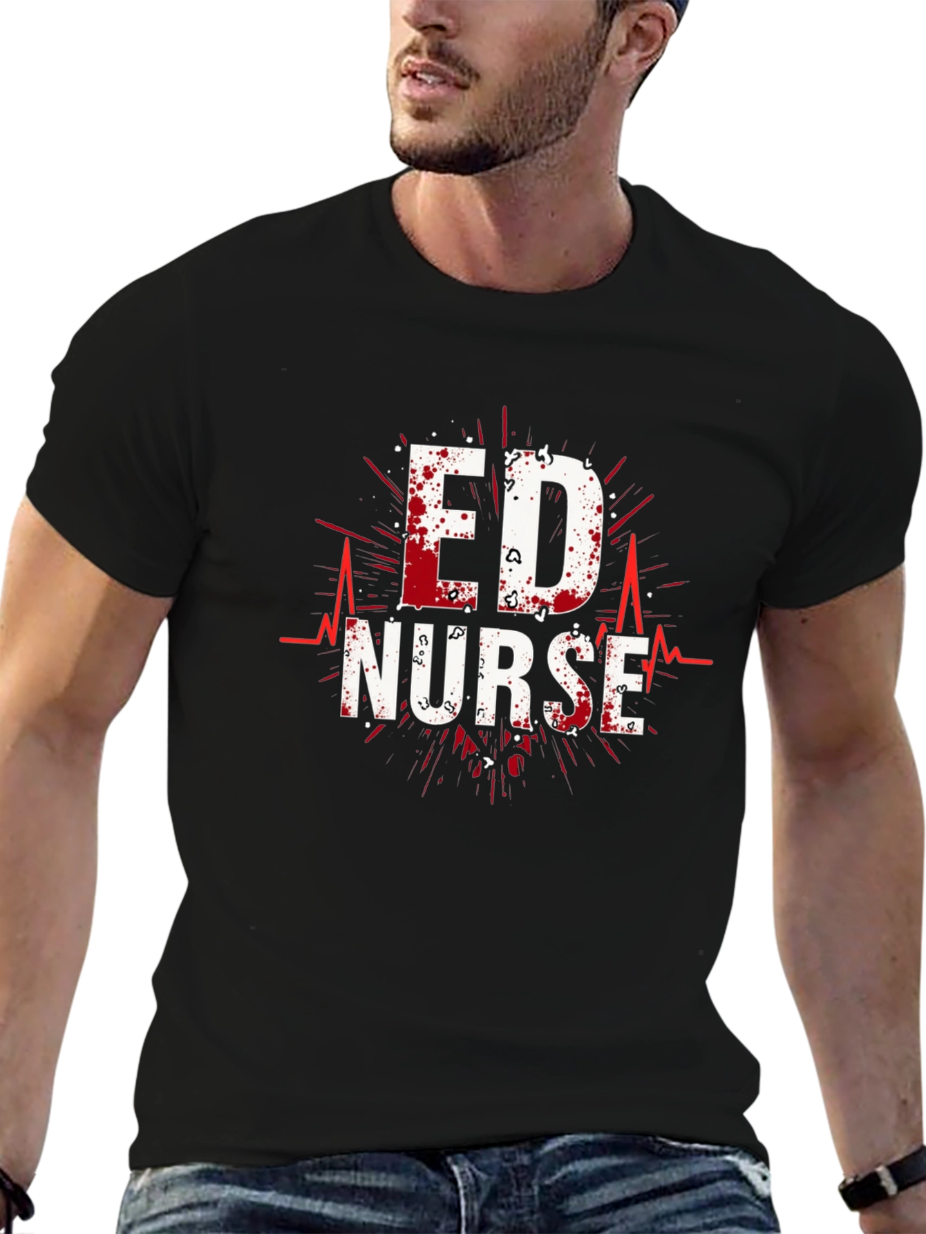 ED Nurse Graphic T-Shirt - Emergency Room Nursing Apparel