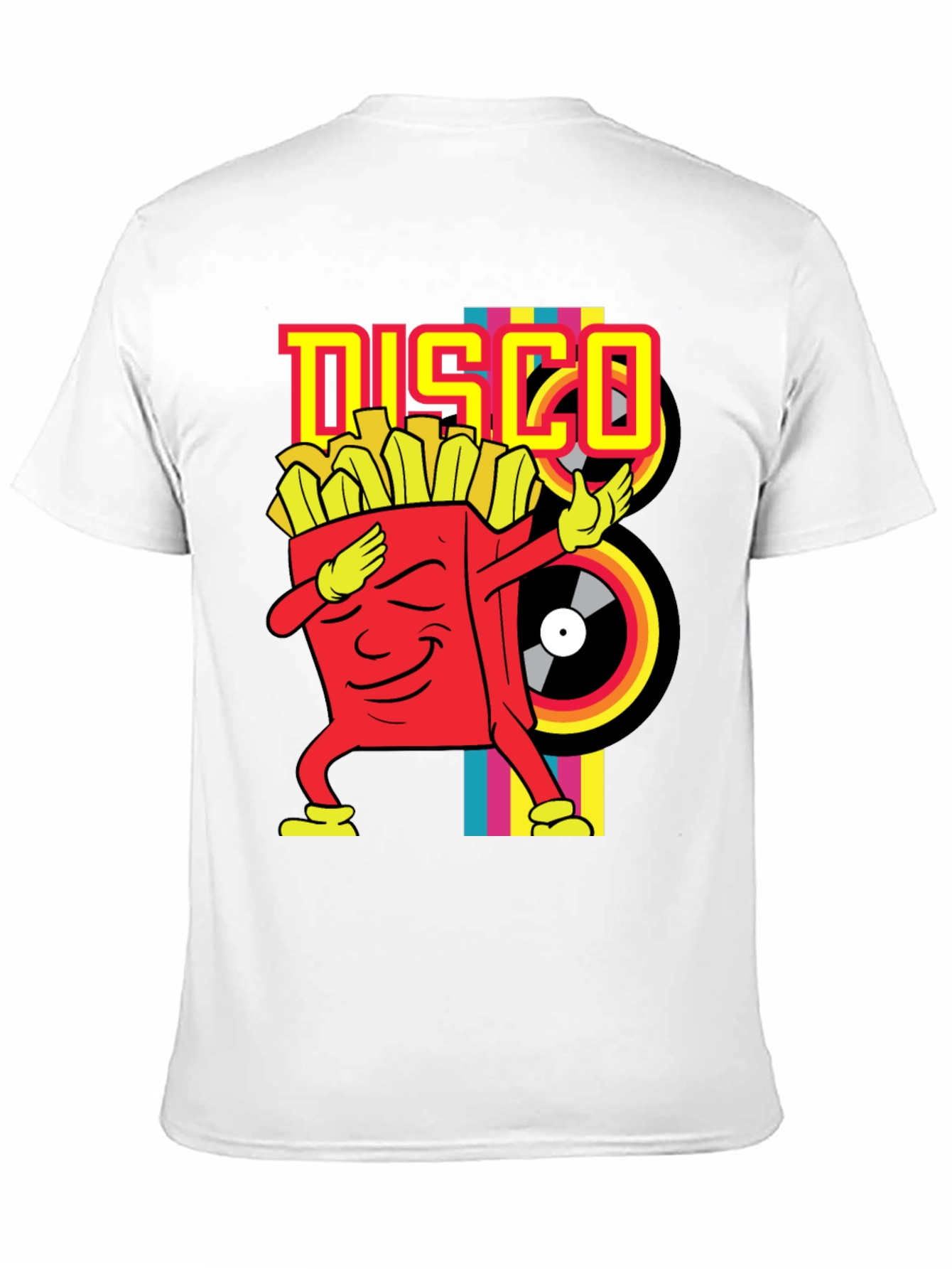 Disco Fries Dab Black T-Shirt