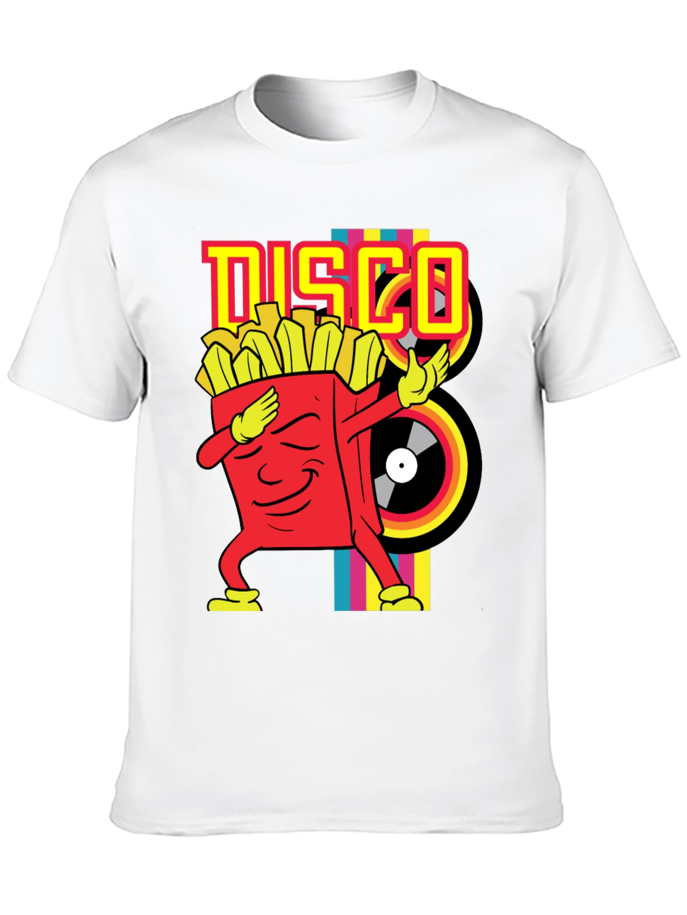 Disco Fries Dab Black T-Shirt