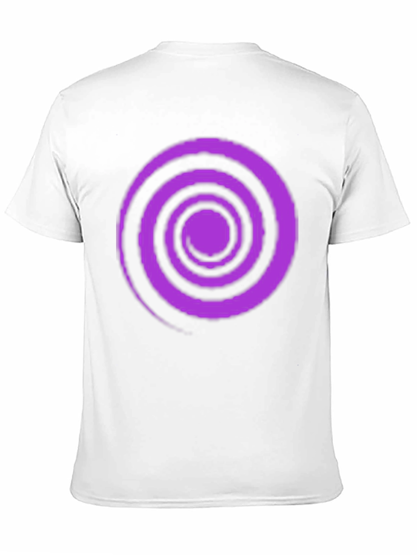 Swirl Graphic Tee - Black Cotton Comfort