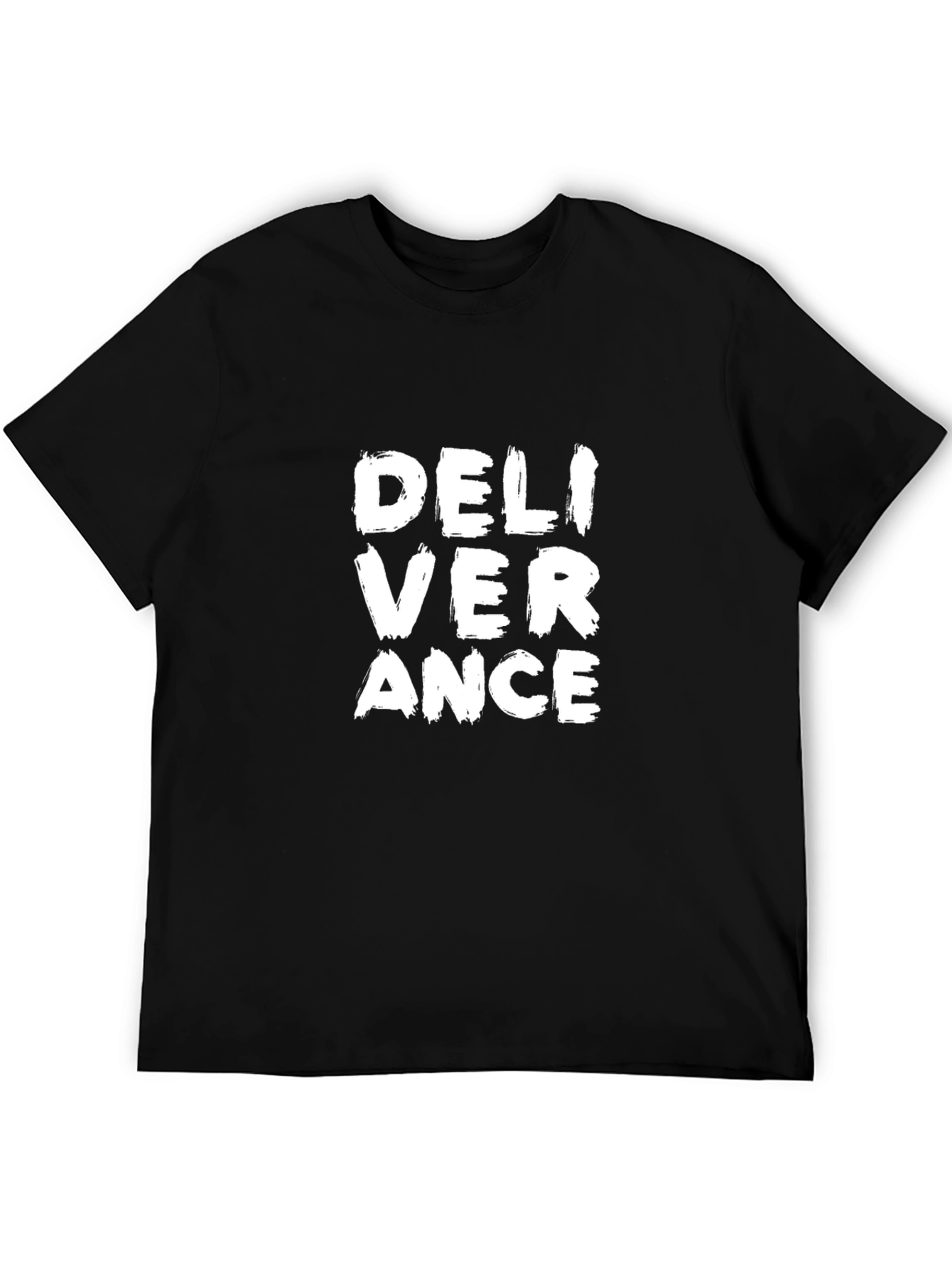 Deliverance Black Graphic Tee - Stylish & Comfortable