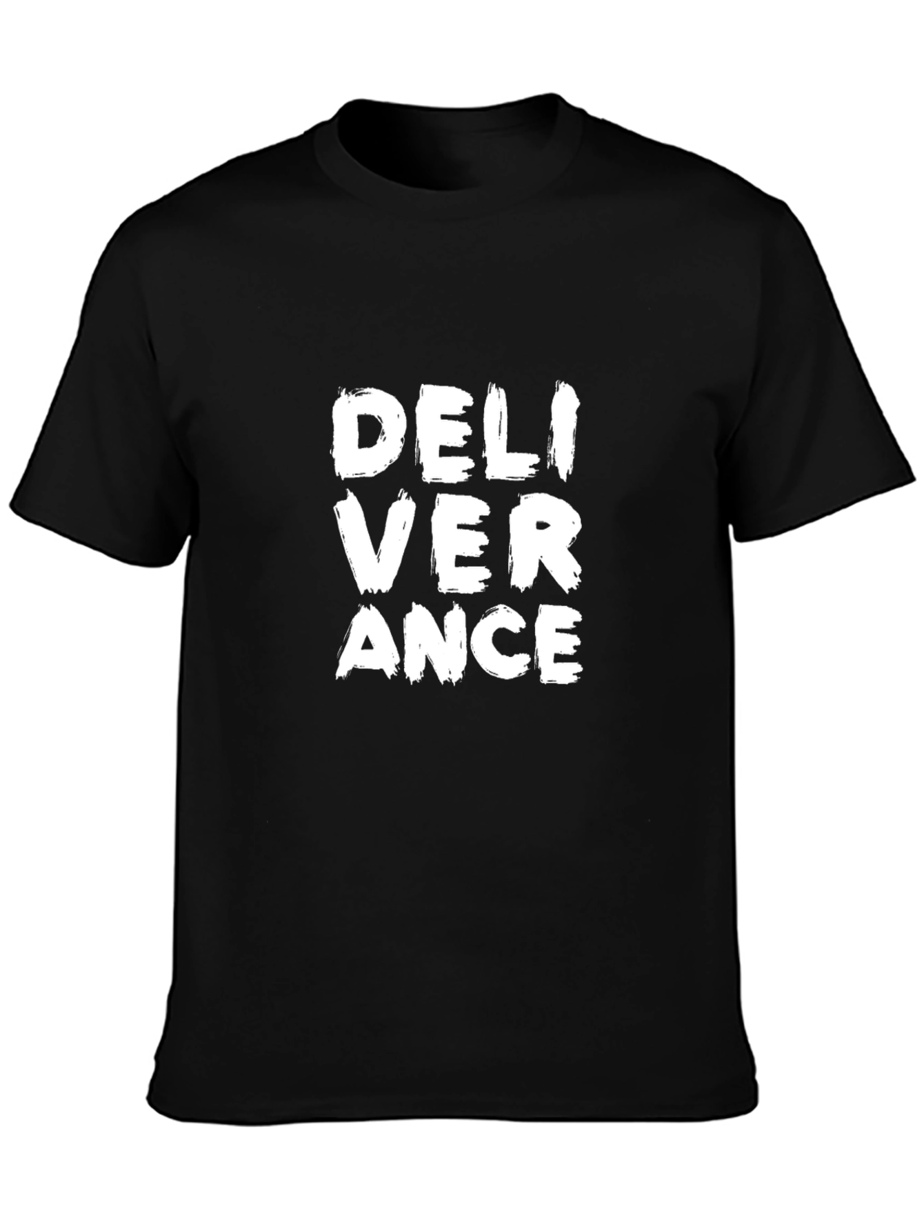 Deliverance Black Graphic Tee - Stylish & Comfortable