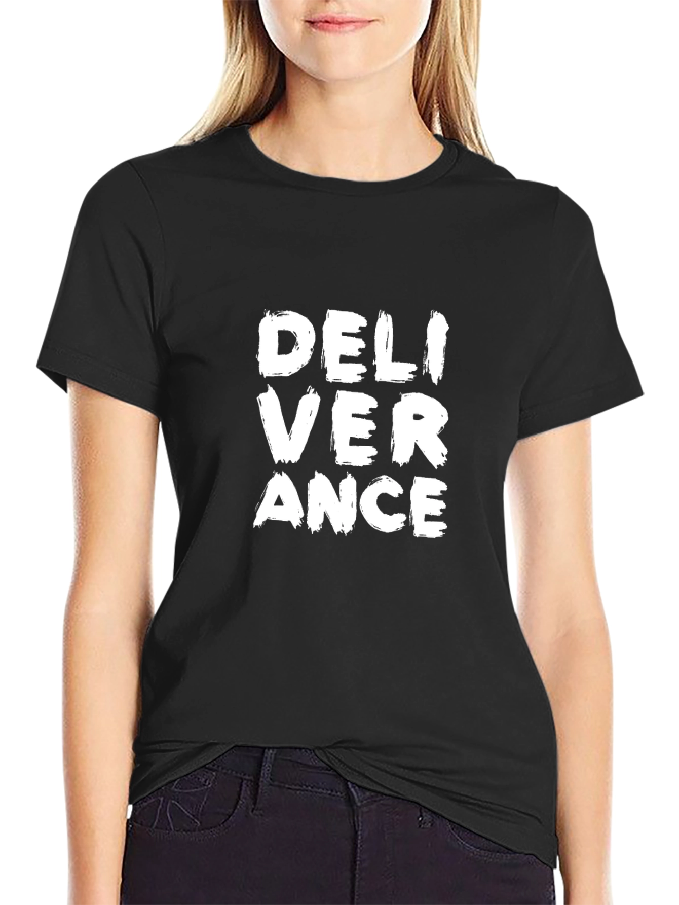 Deliverance Black Graphic Tee - Stylish & Comfortable