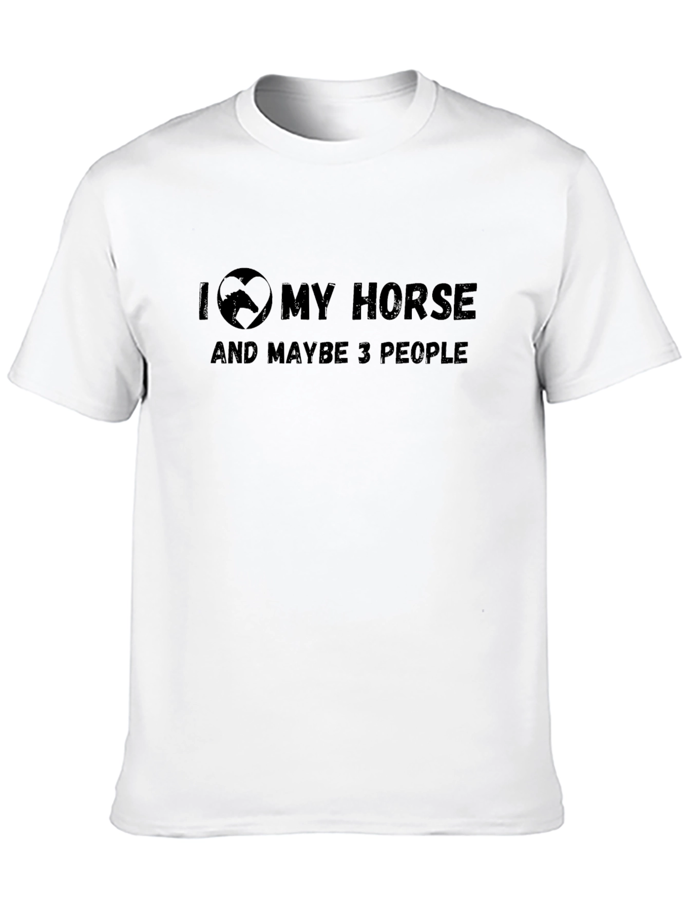 I Love My Horse Graphic T-Shirt