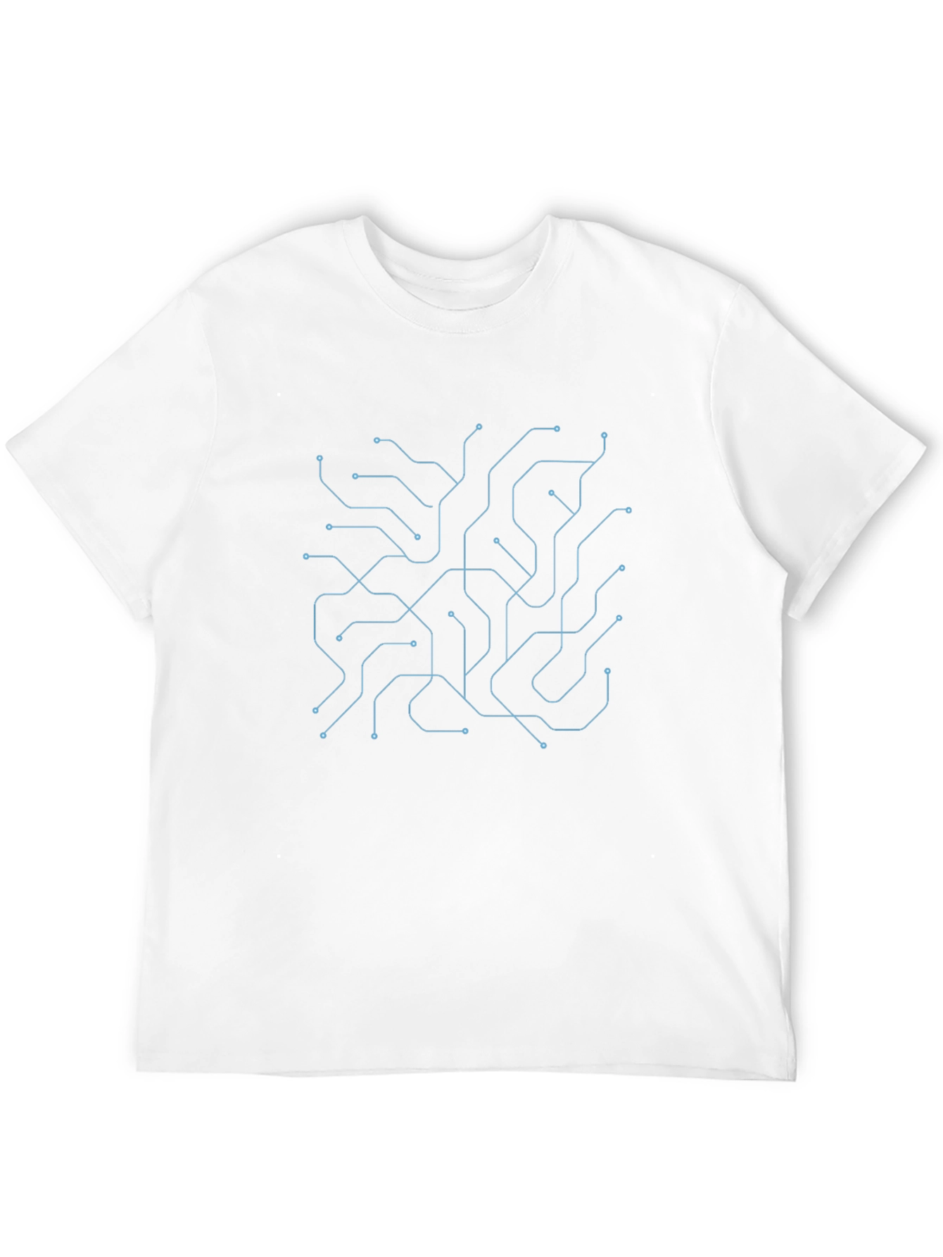 Circuit Board Graphic Tee - Modern Tech Style