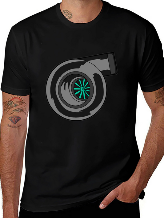 Turbocharged Black T-Shirt