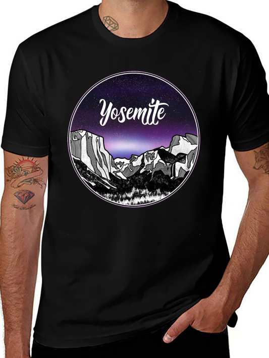 Yosemite Night Sky Graphic Tee