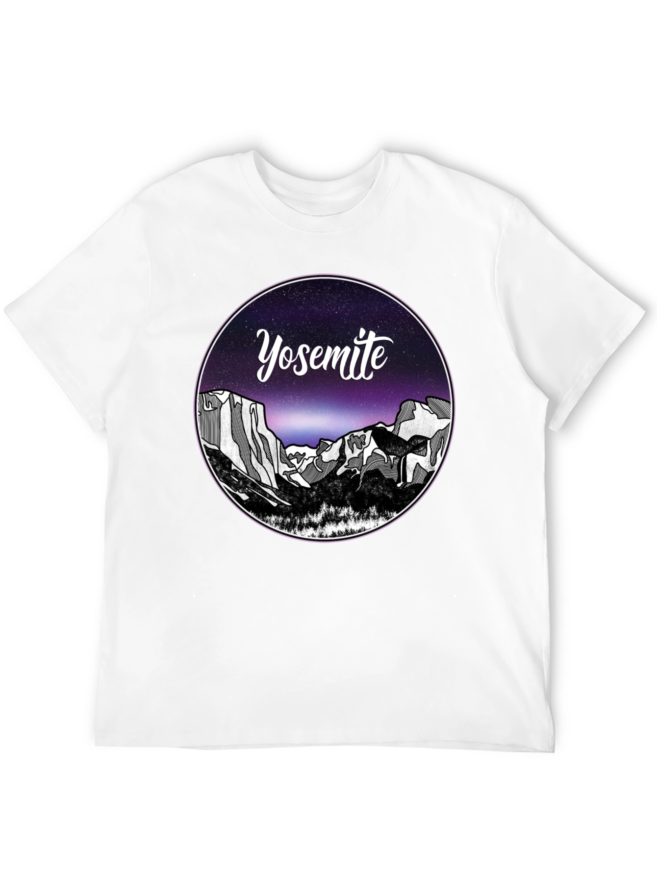 Yosemite Night Sky Graphic Tee