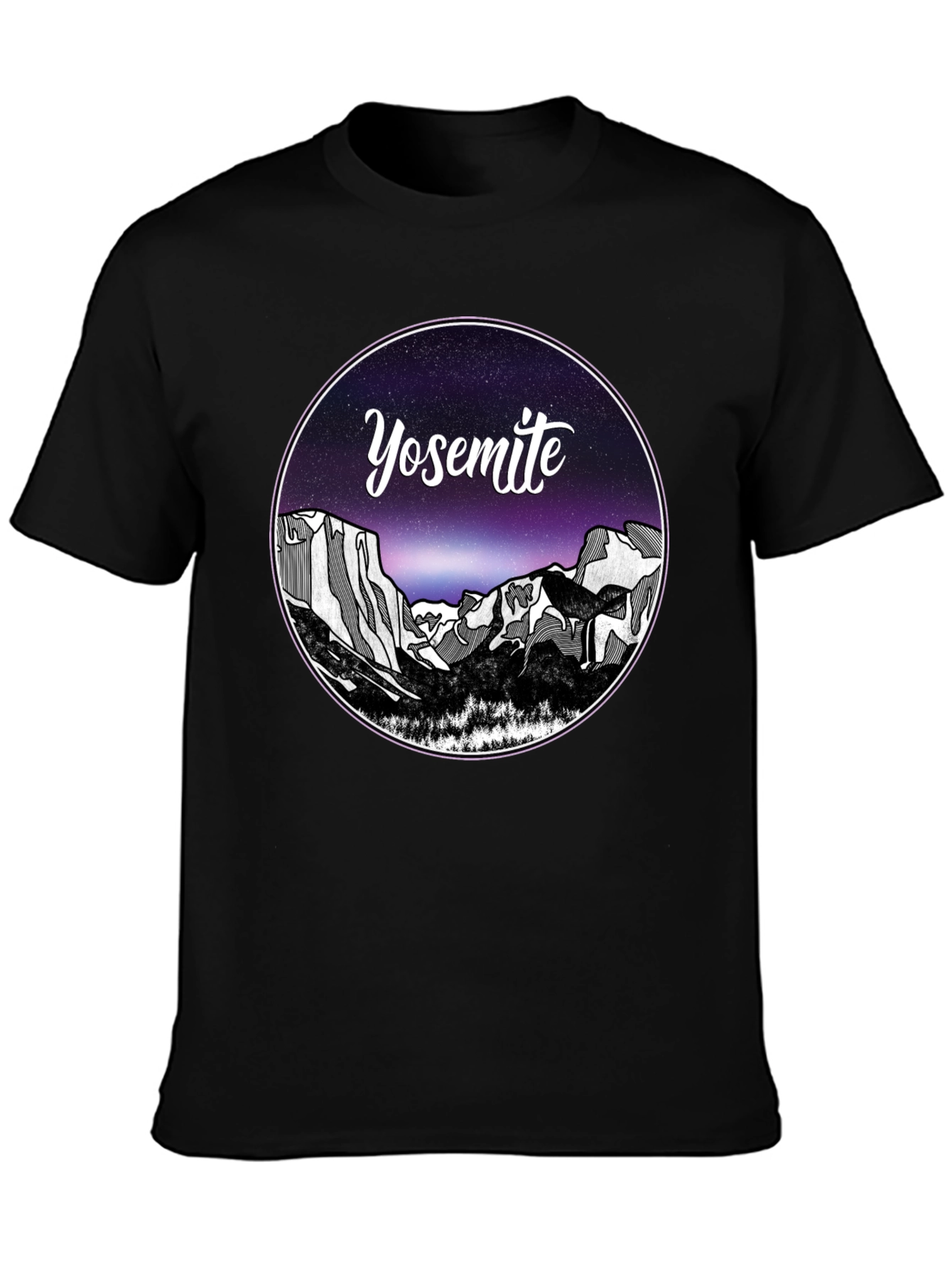 Yosemite Night Sky Graphic Tee