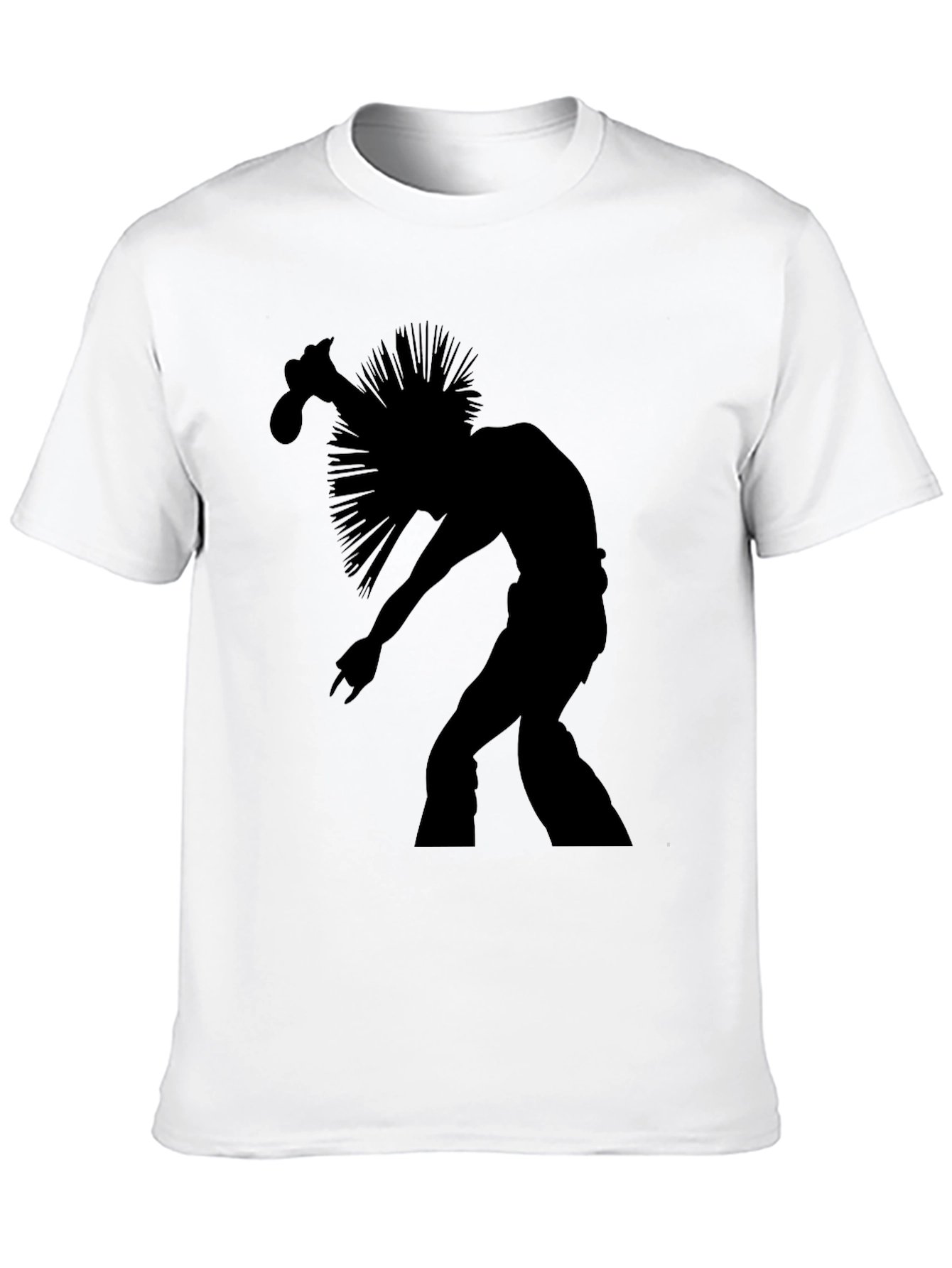 Silhouette Rocker Black T-Shirt