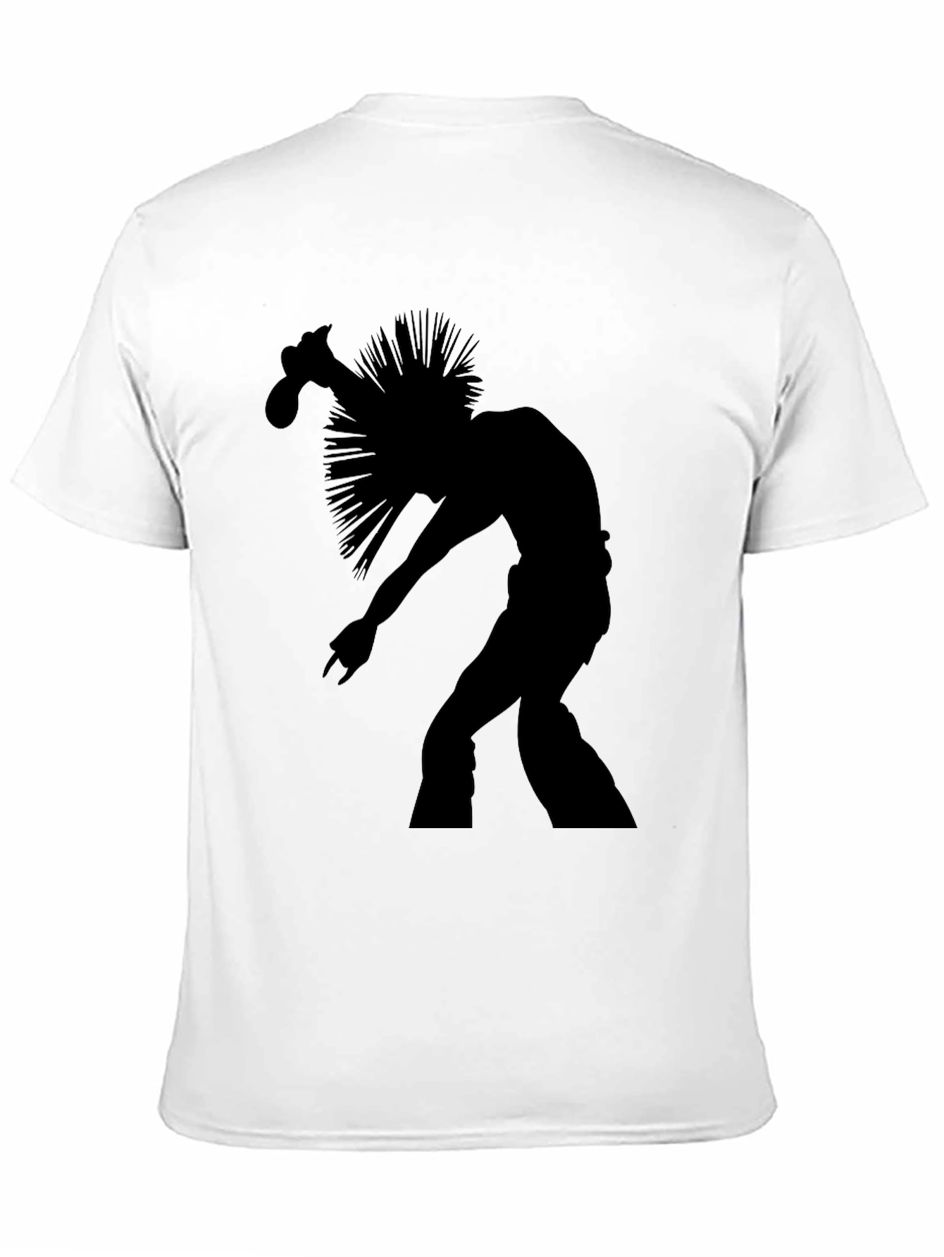Silhouette Rocker Black T-Shirt