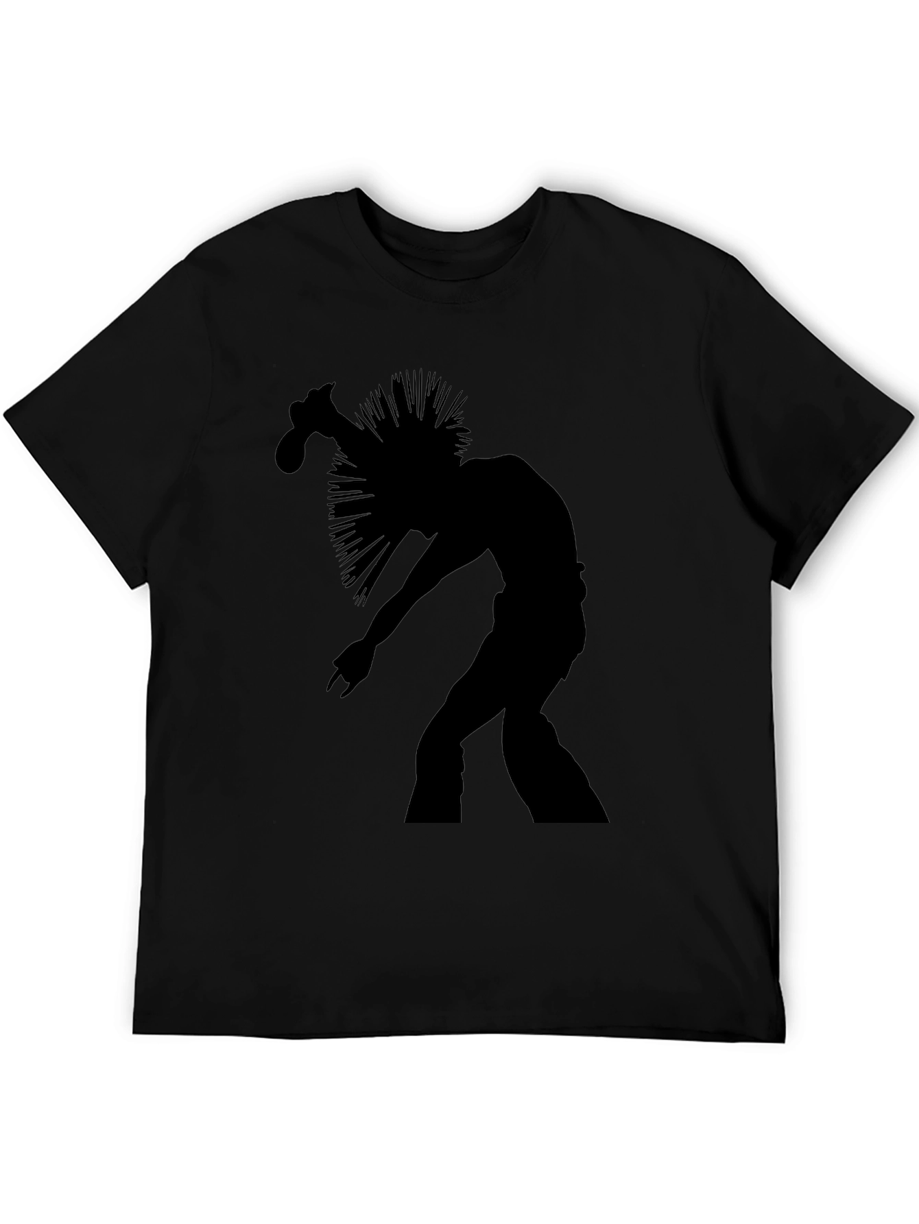 Silhouette Rocker Black T-Shirt