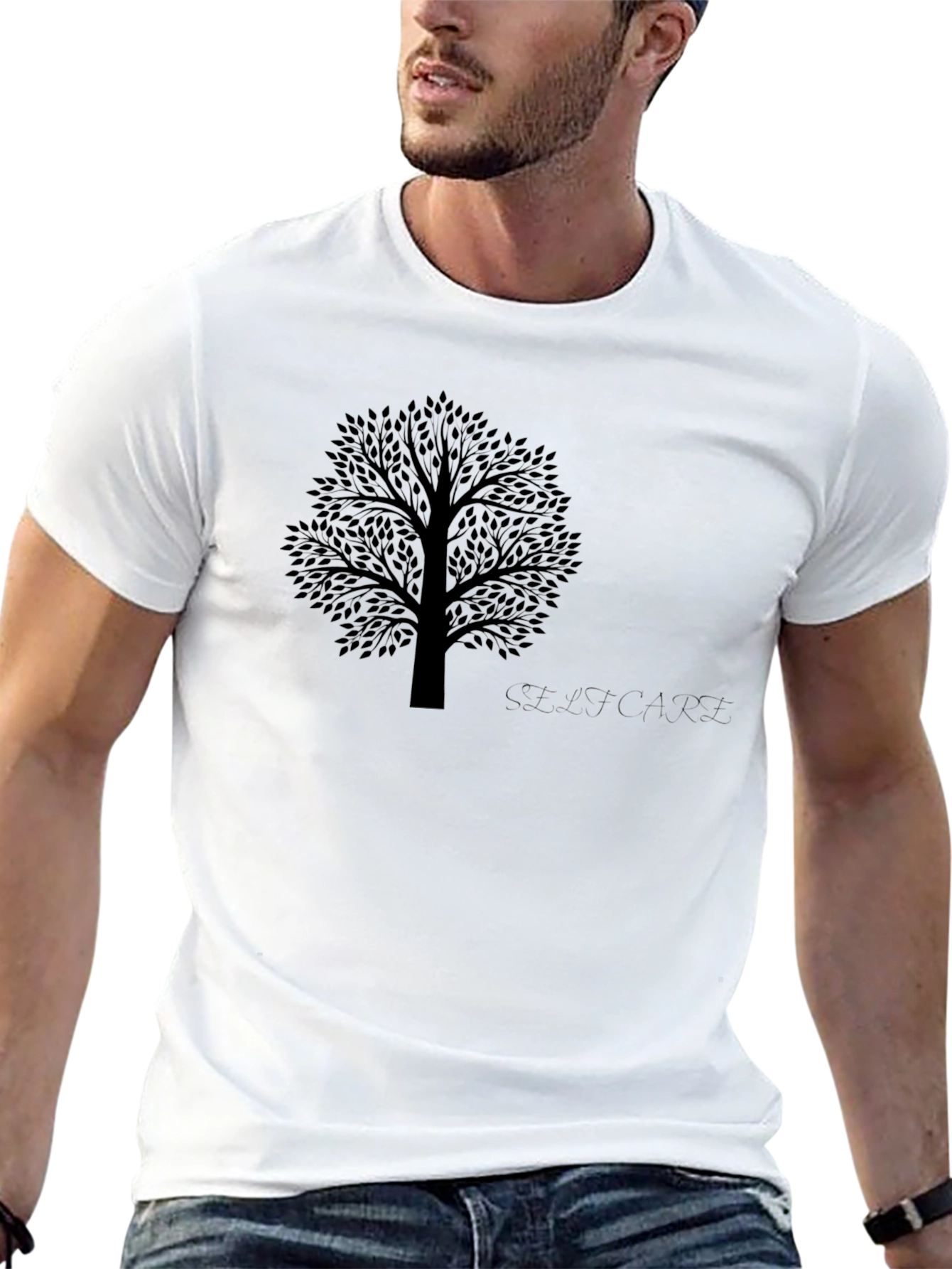 Black Tree Graphic Tee - Soft & Stylish