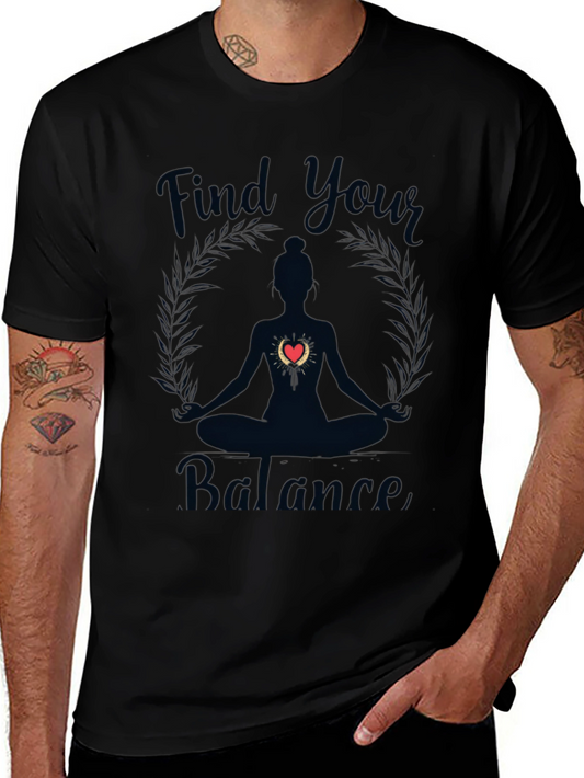 Find Your Balance Yoga Graphic Tee