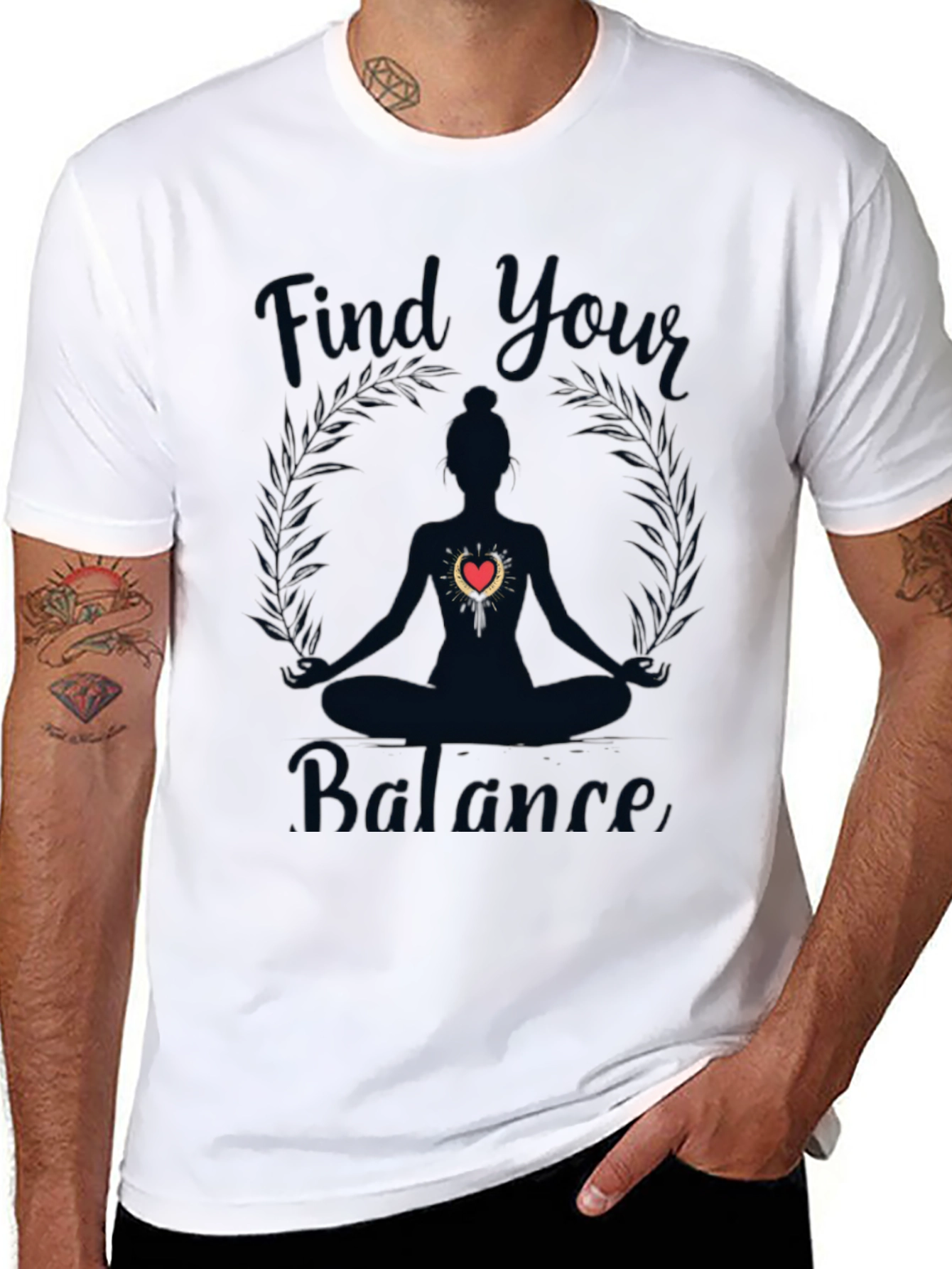 Find Your Balance Yoga Graphic Tee