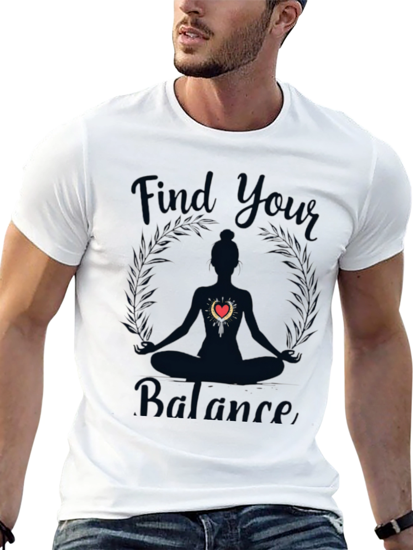 Find Your Balance Yoga Graphic Tee