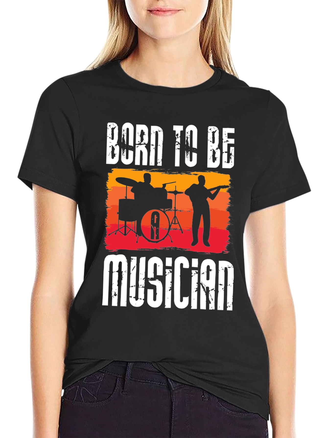 Born To Be Musician Graphic Tee