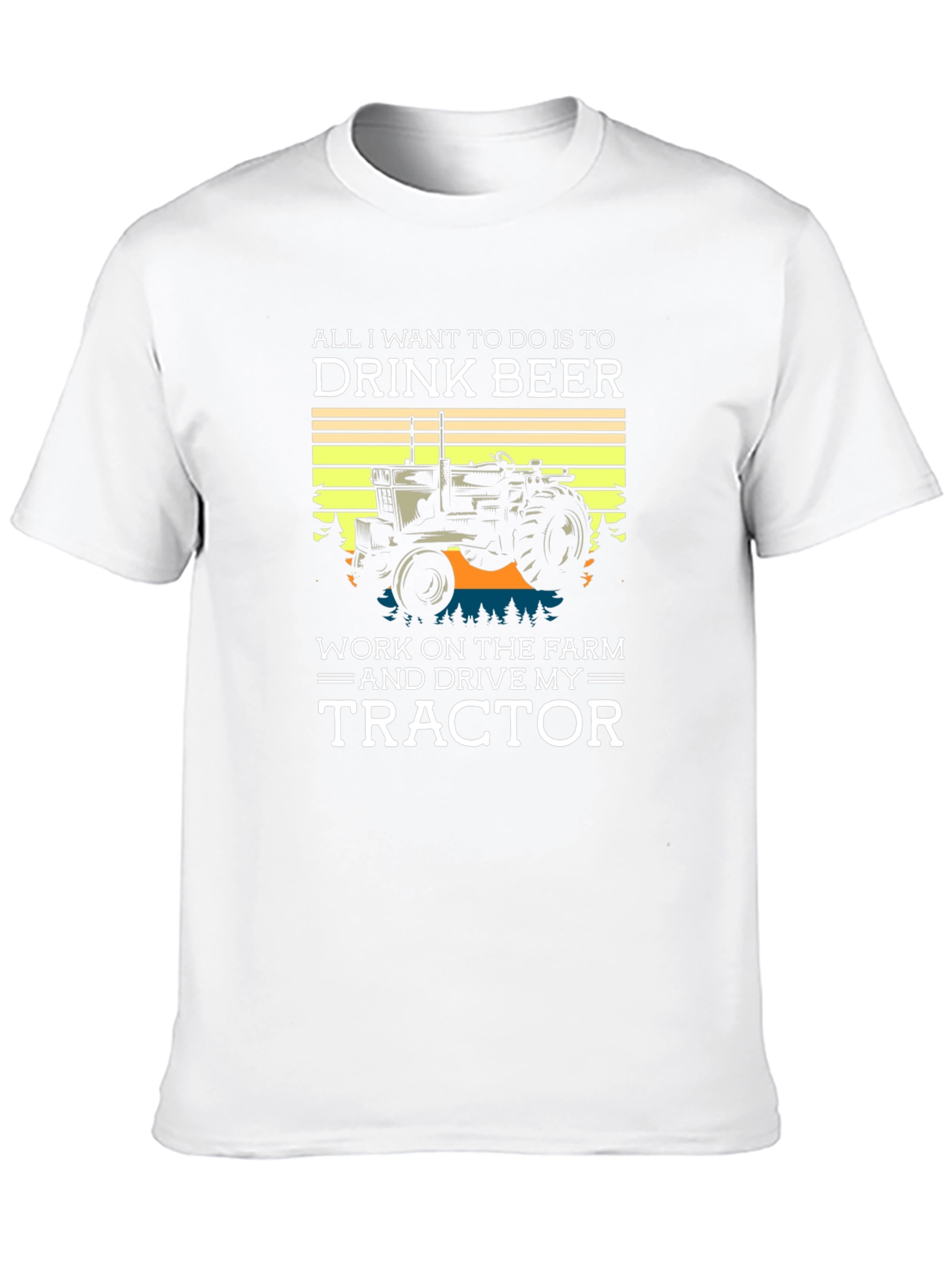 Drink Beer & Drive My Tractor T-Shirt