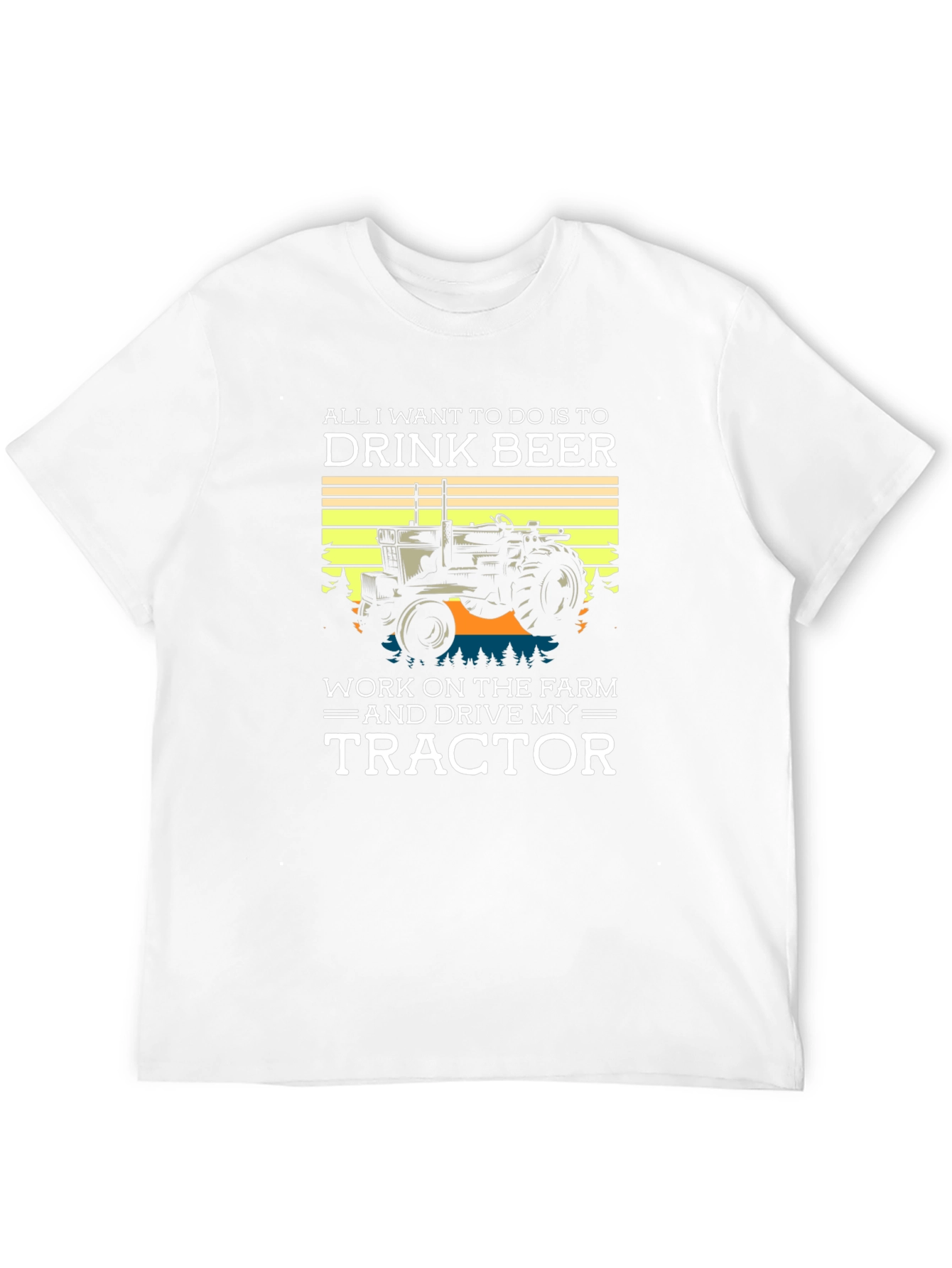 Drink Beer & Drive My Tractor T-Shirt