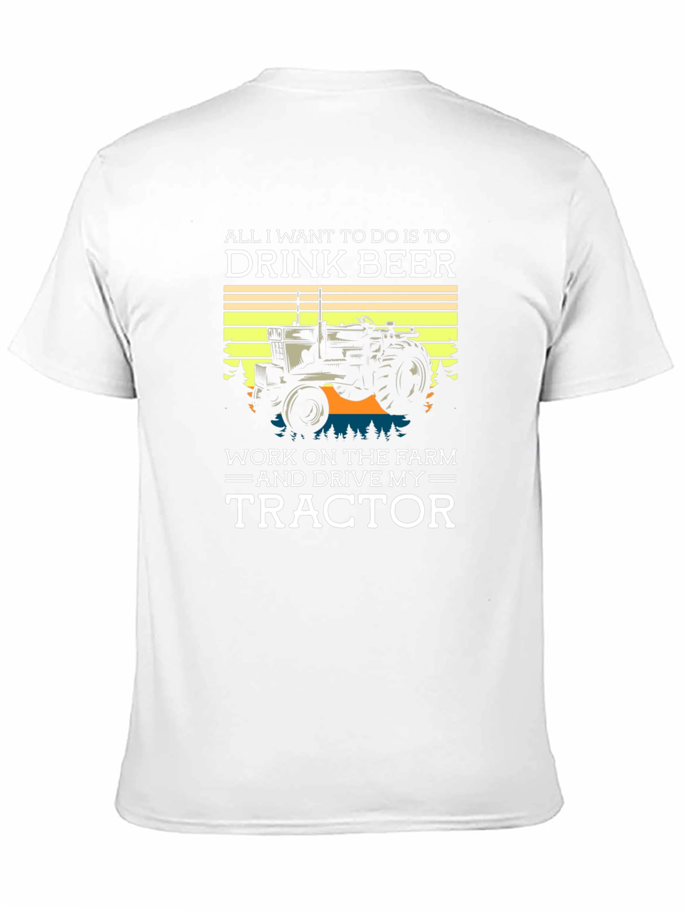 Drink Beer & Drive My Tractor T-Shirt