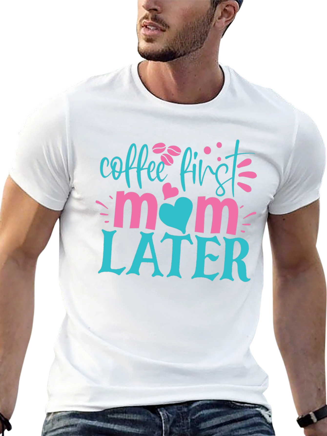 Coffee First Mom Later T-Shirt