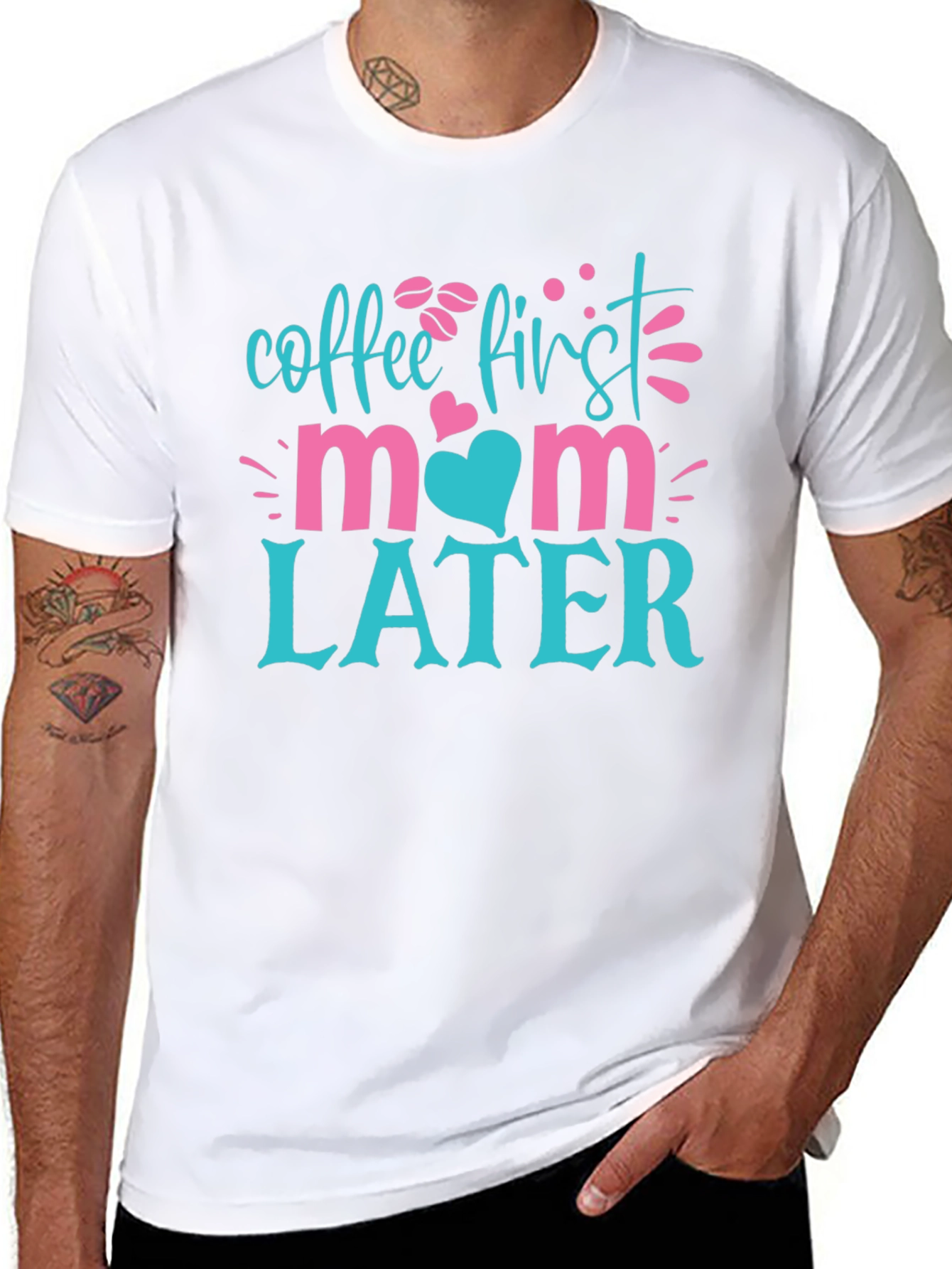 Coffee First Mom Later T-Shirt